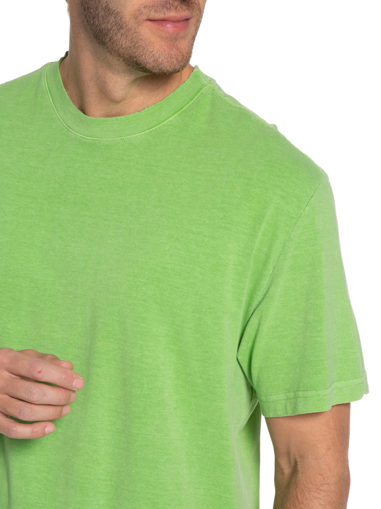 Camiseta Masculina Over Ecodye Verde Osklen