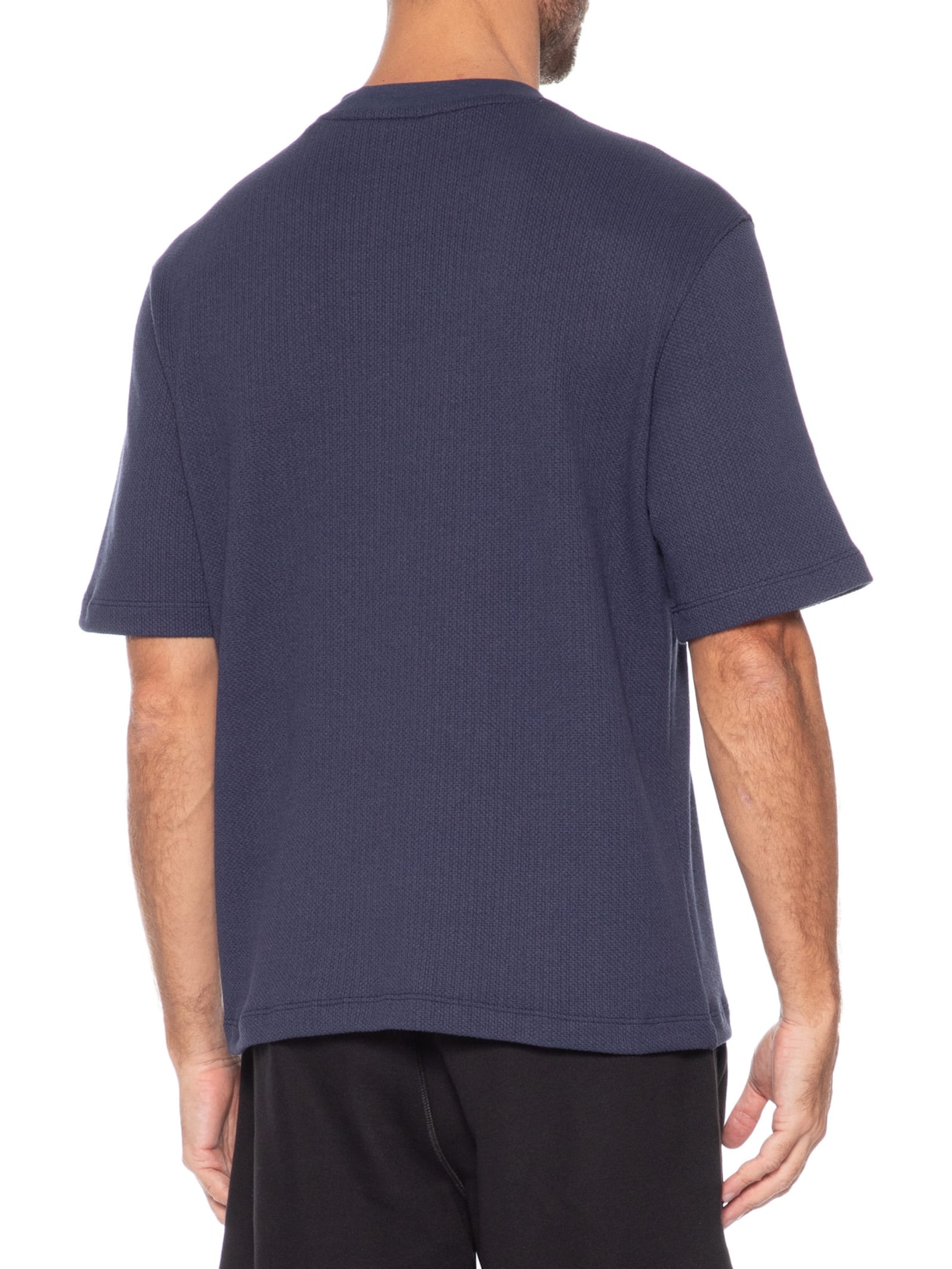 Camiseta Masculina Over Knit Azul Fila