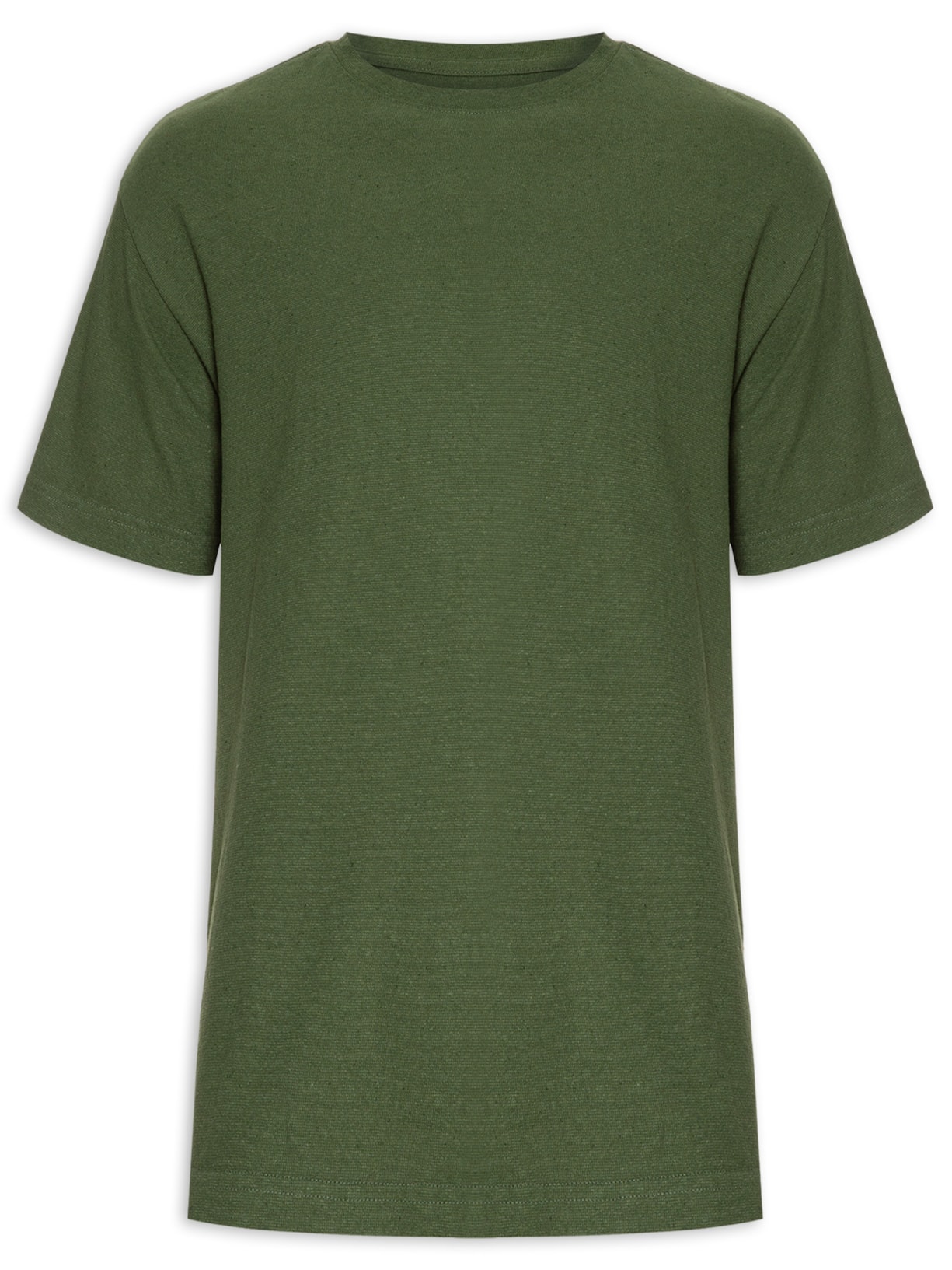 Camiseta Masculina Over Recycled - Verde