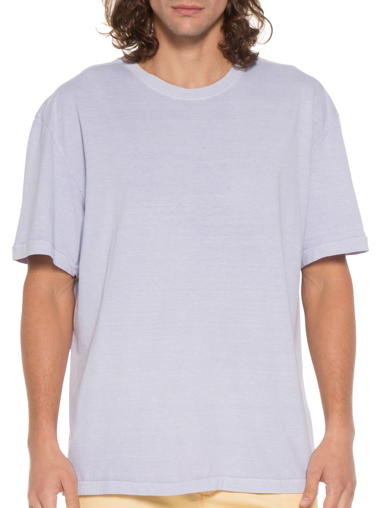 Camiseta Masculina Over Stone Eco Lilás Osklen