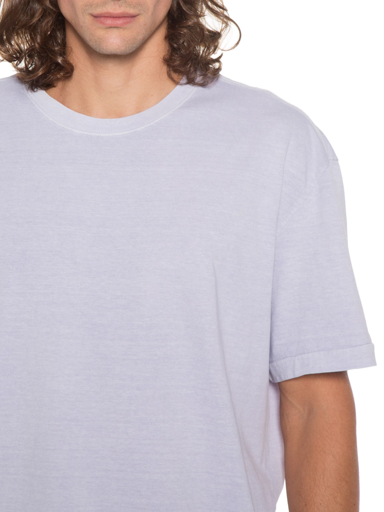 Camiseta Masculina Over Stone Eco Lilás Osklen