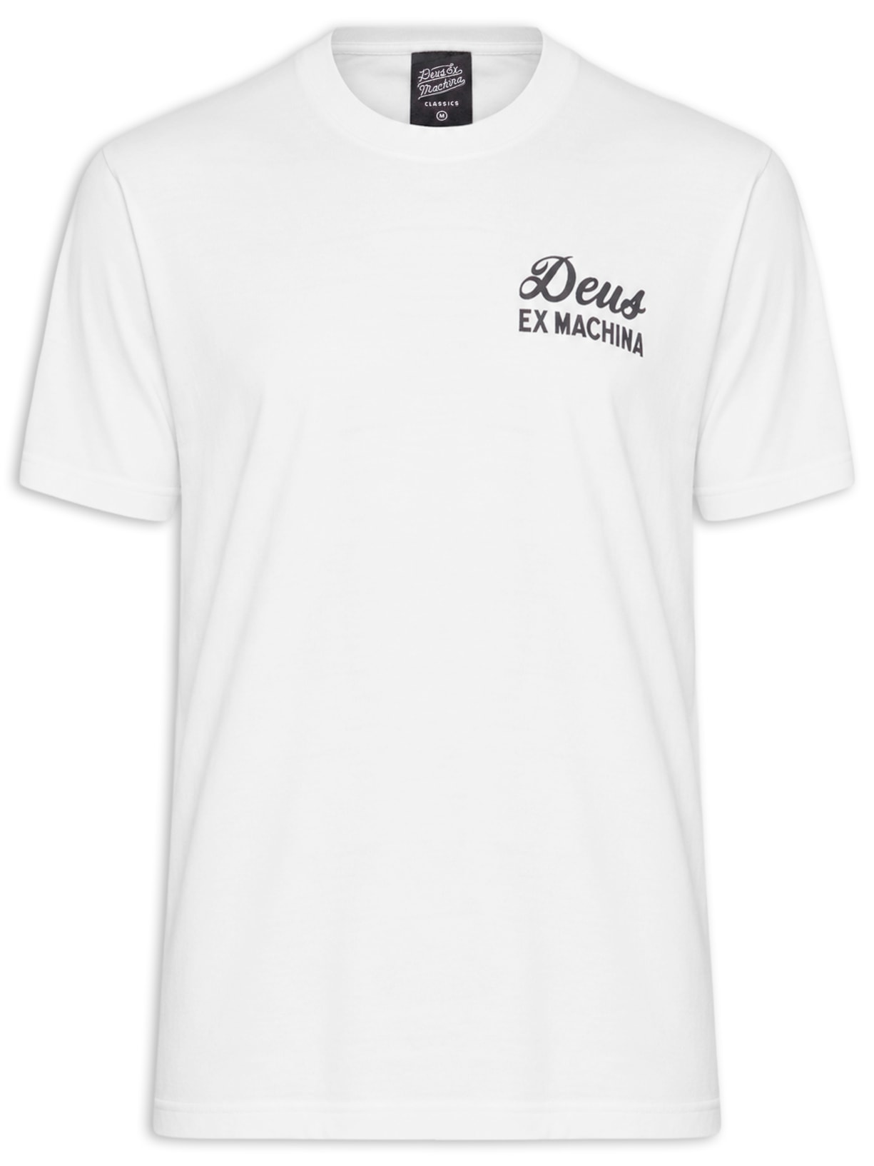 Camiseta Masculina Oversized Camperdown Sign – Branco Deus Ex Machina