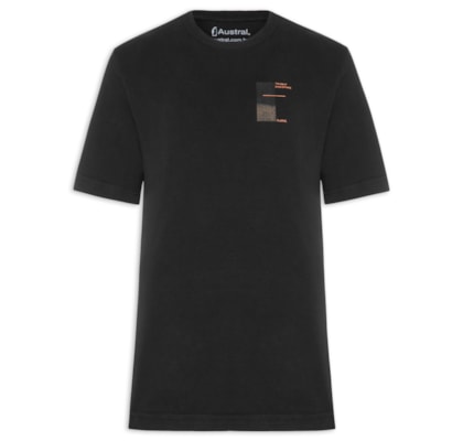Camiseta Masculina Oversized Estampa Legend II - Preto