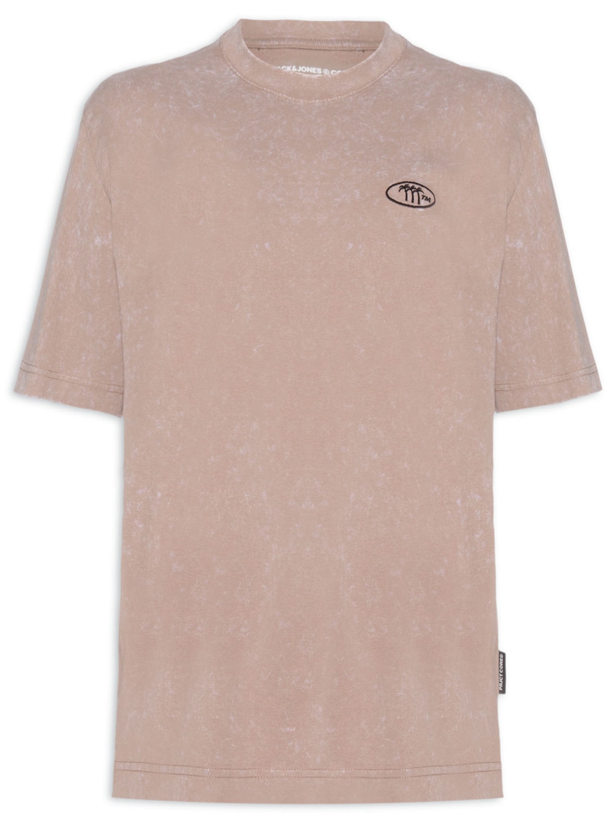 Camiseta Masculina Oversized Fit - Bege