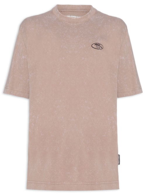 Camiseta Masculina Oversized Fit - Bege