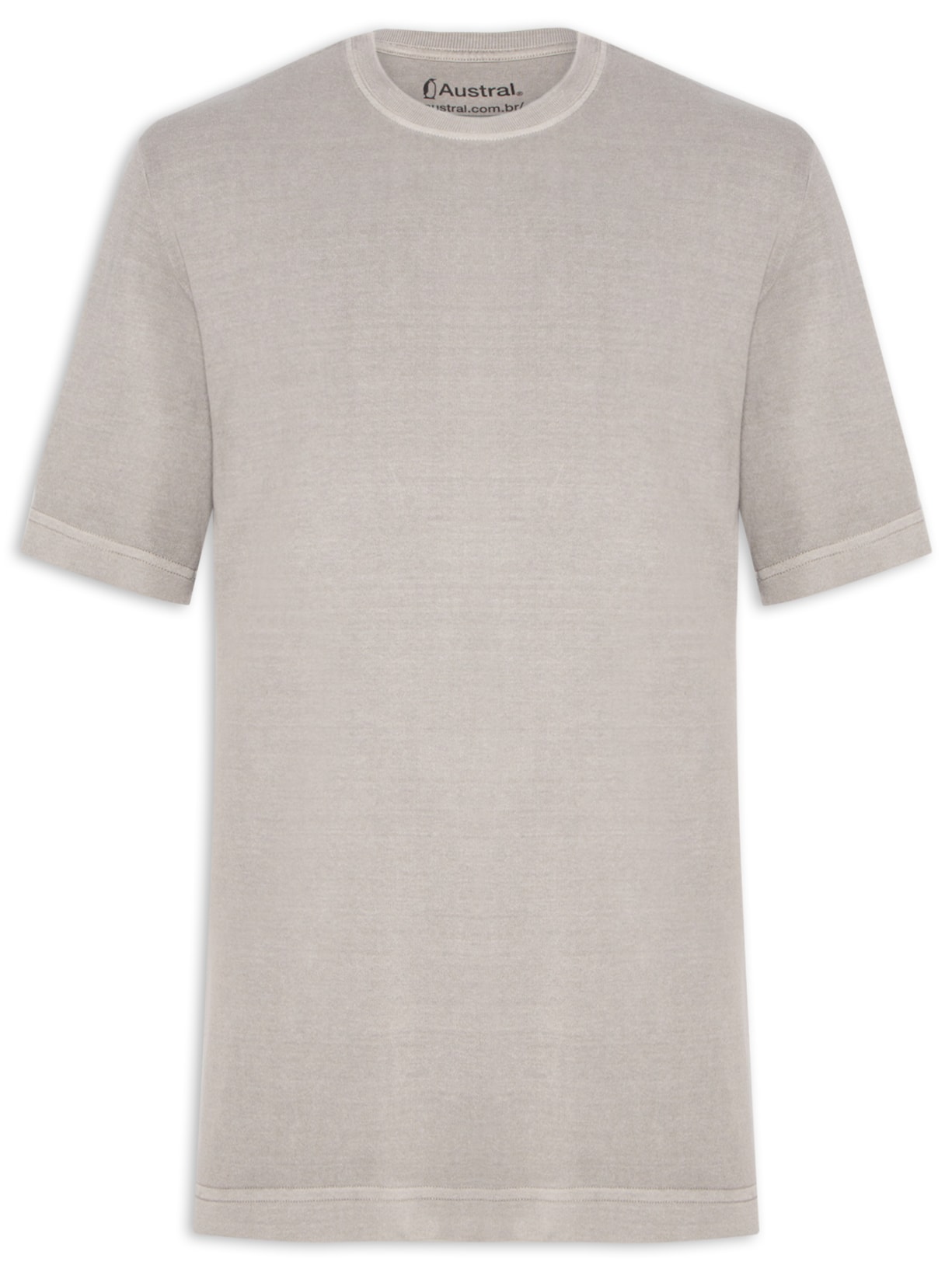 Camiseta Masculina Oversized Heavy Stone - Cinza