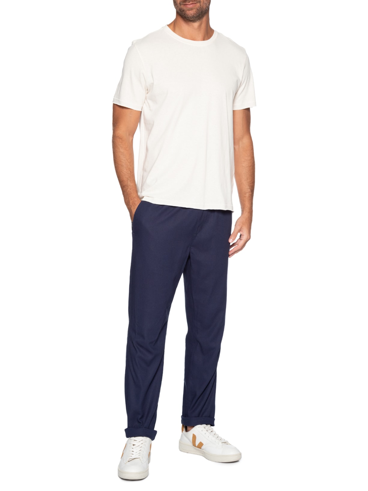 Camiseta Masculina Oversized Hemp Sumatra Branco Austral