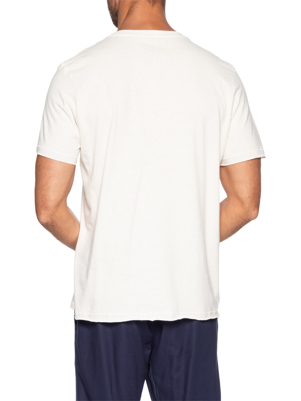 Camiseta Masculina Oversized Hemp Sumatra Branco Austral