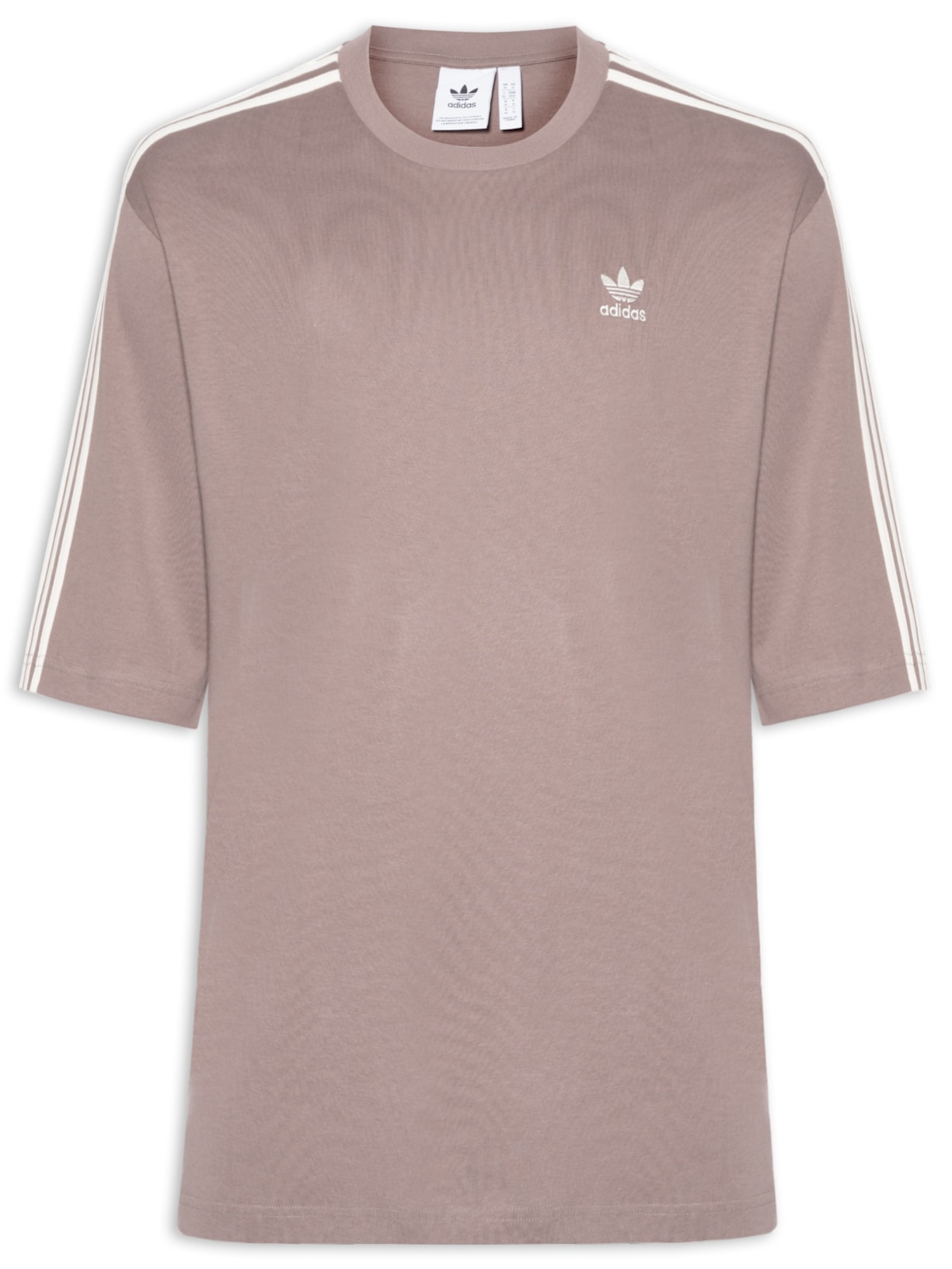 Camiseta Masculina Oversized - Marrom