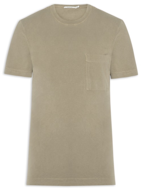 Camiseta Masculina Oversized Pralong - Bege