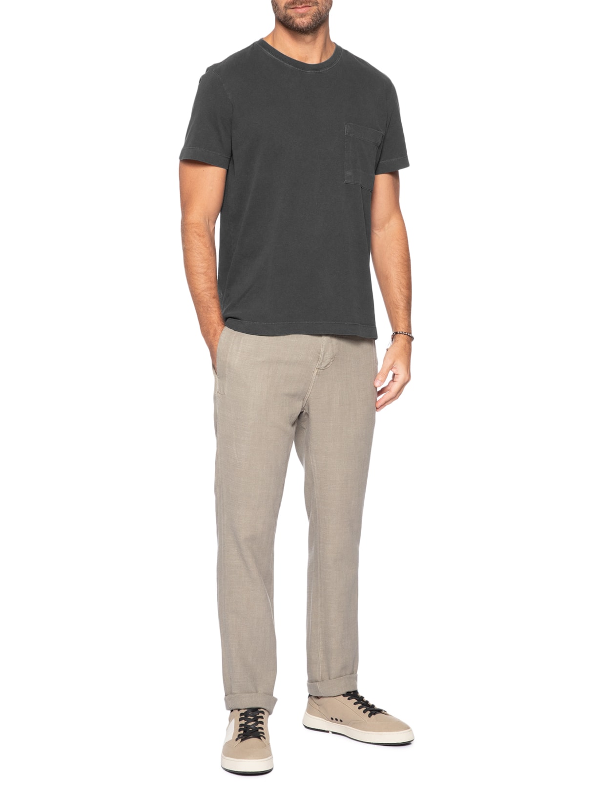 Camiseta Masculina Oversized Pralong Preto Austral