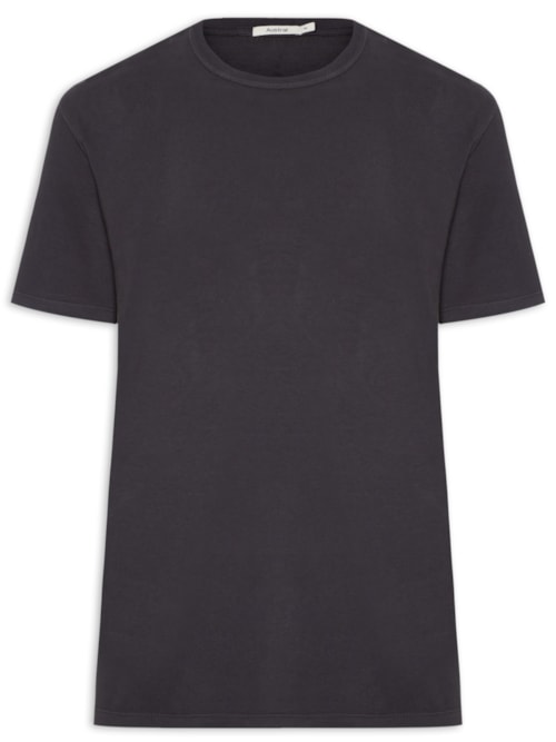Camiseta Masculina Oversized Rugby - Preto