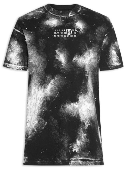 Camiseta Masculina Paint Jersey – Preto