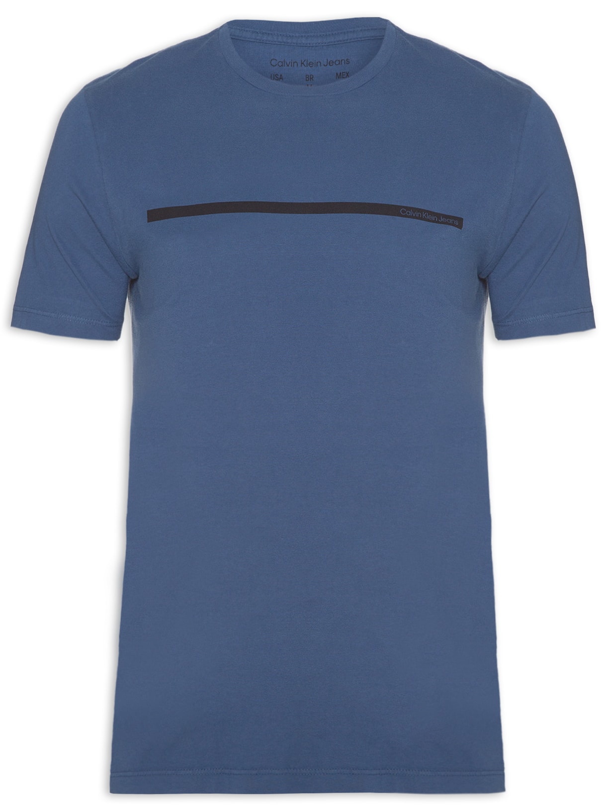 Camiseta Masculina Palito - Azul