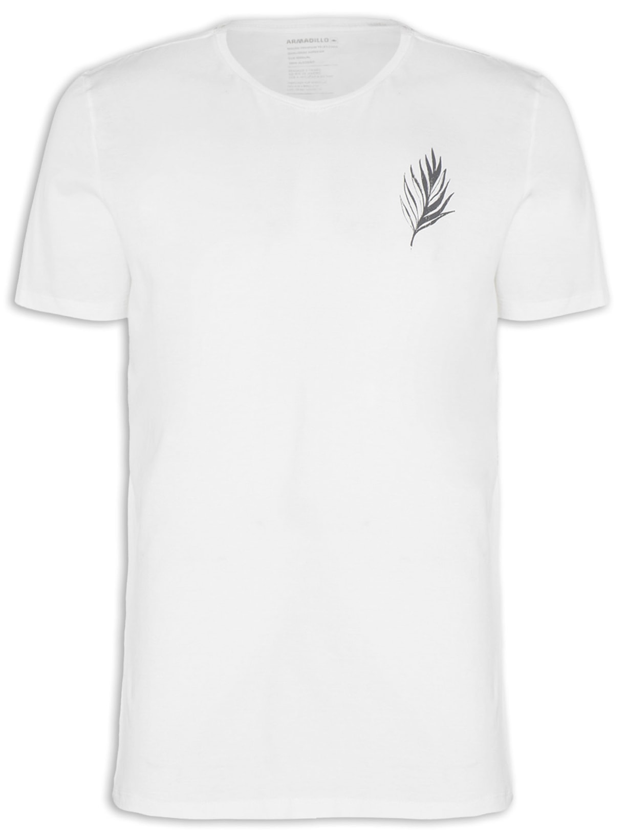 Camiseta Masculina Palm Leaf - Off White