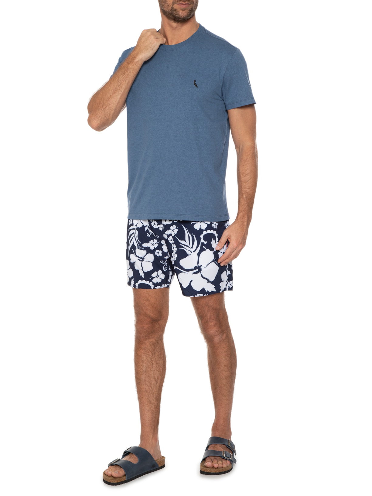 Camiseta Masculina Paris Azul Reserva