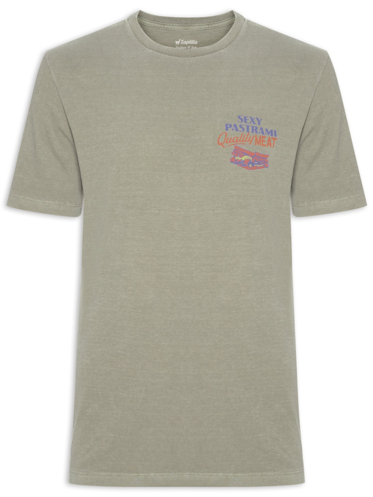 Camiseta Masculina Pastrami - Bege