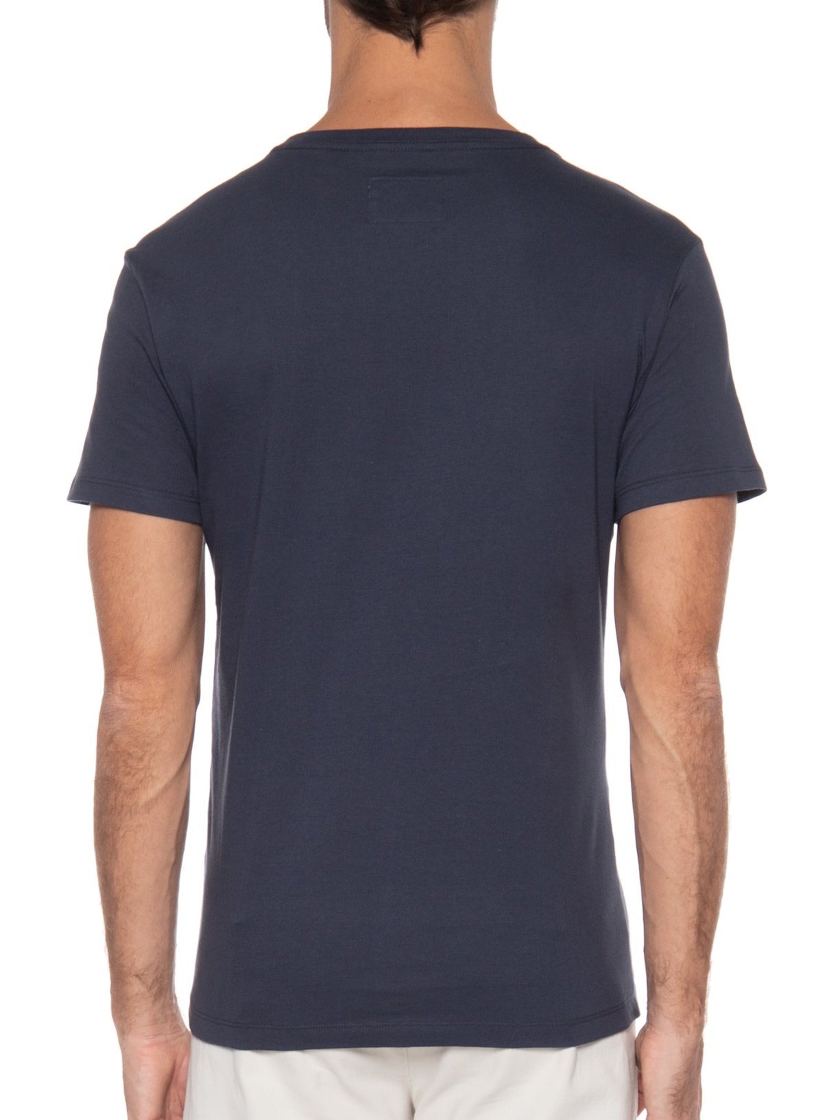 Camiseta Masculina Patch Azul Reserva