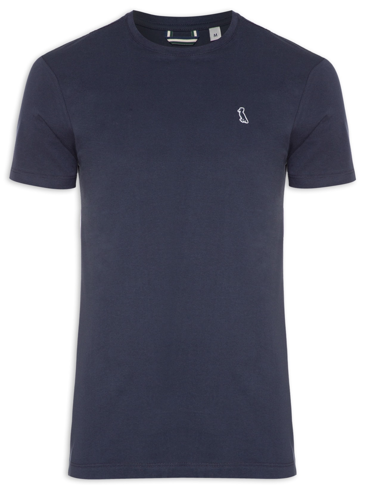 Camiseta Masculina Patch - Azul