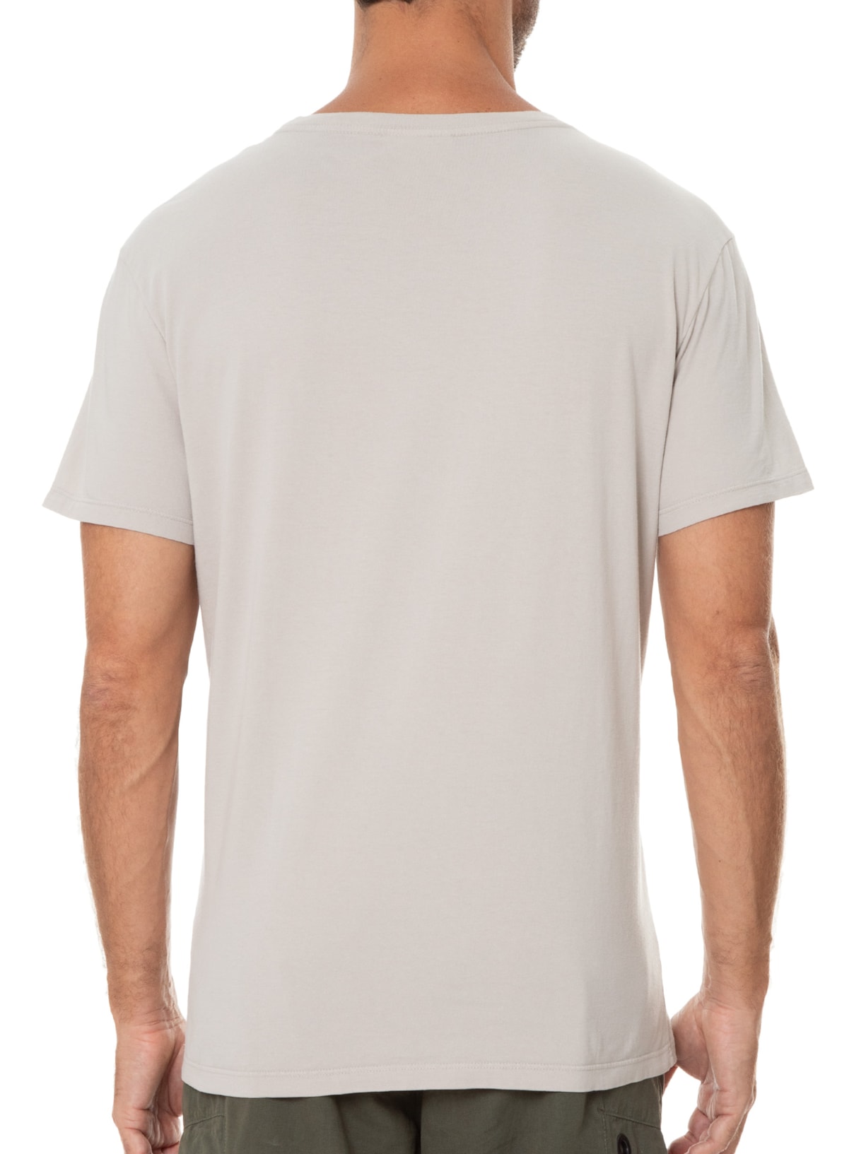 Camiseta Masculina Patch Cinza Reserva