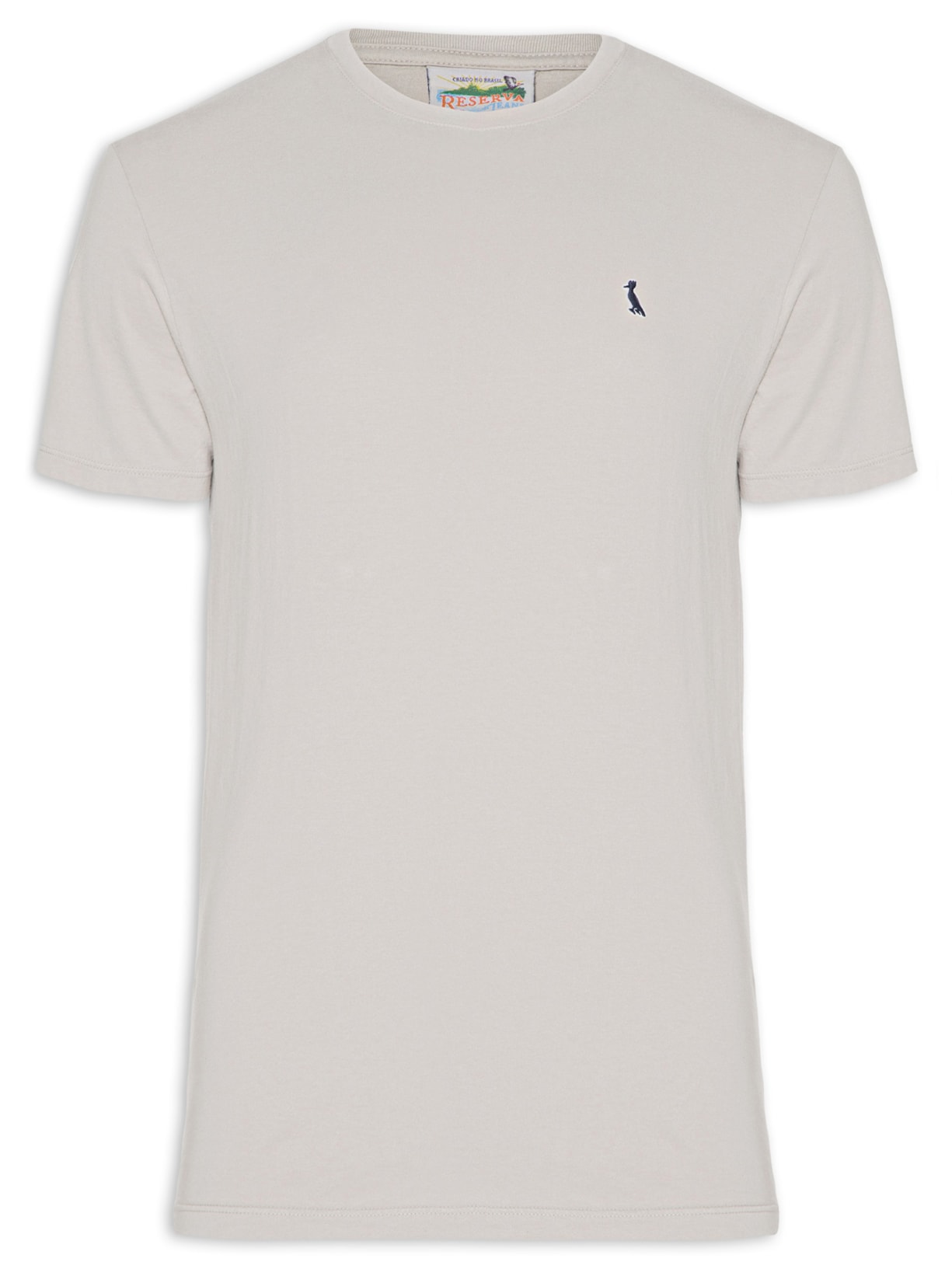 Camiseta Masculina Patch Cinza Reserva