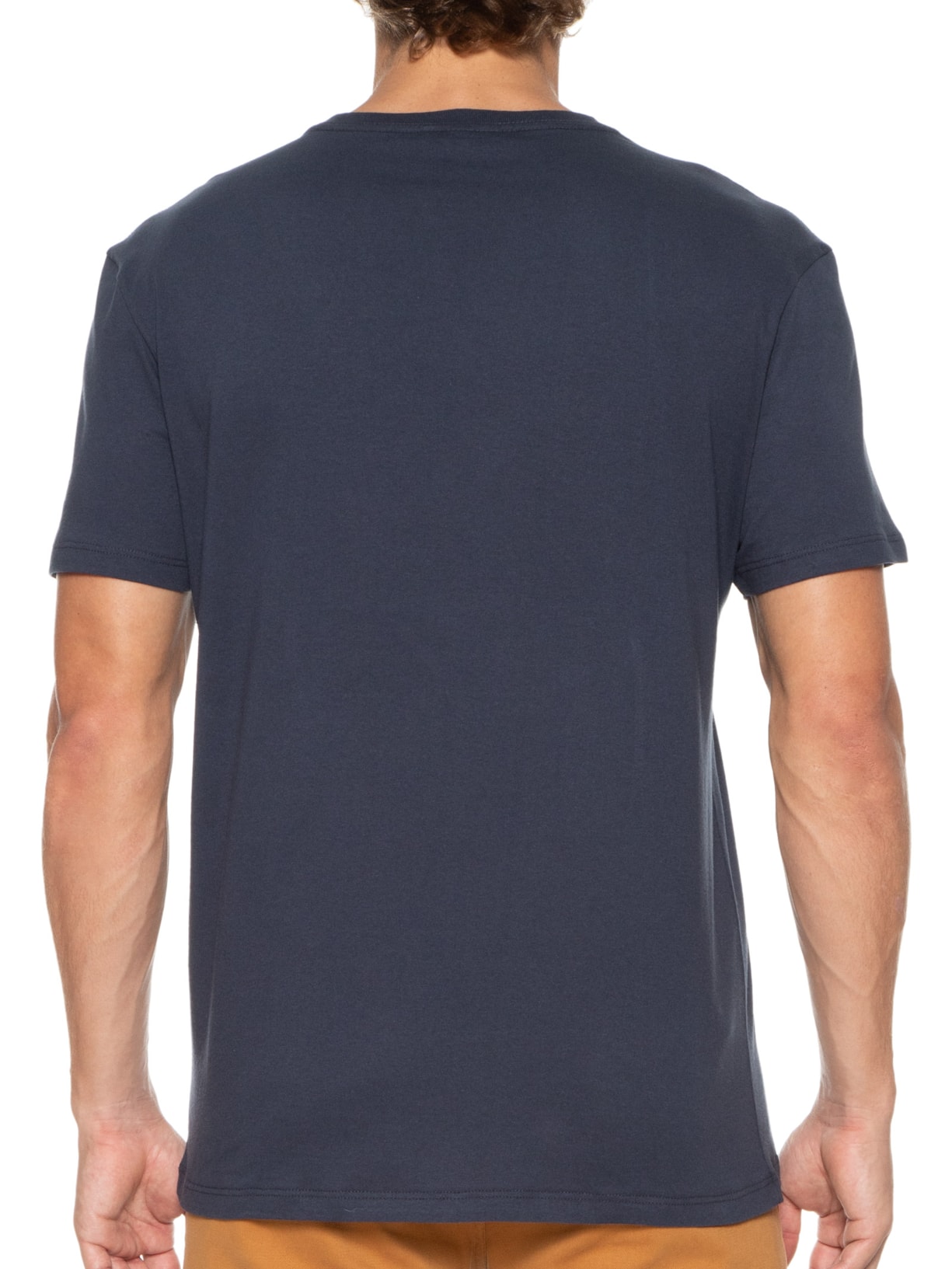 Camiseta Masculina Patch Rsv Jeans Azul Reserva