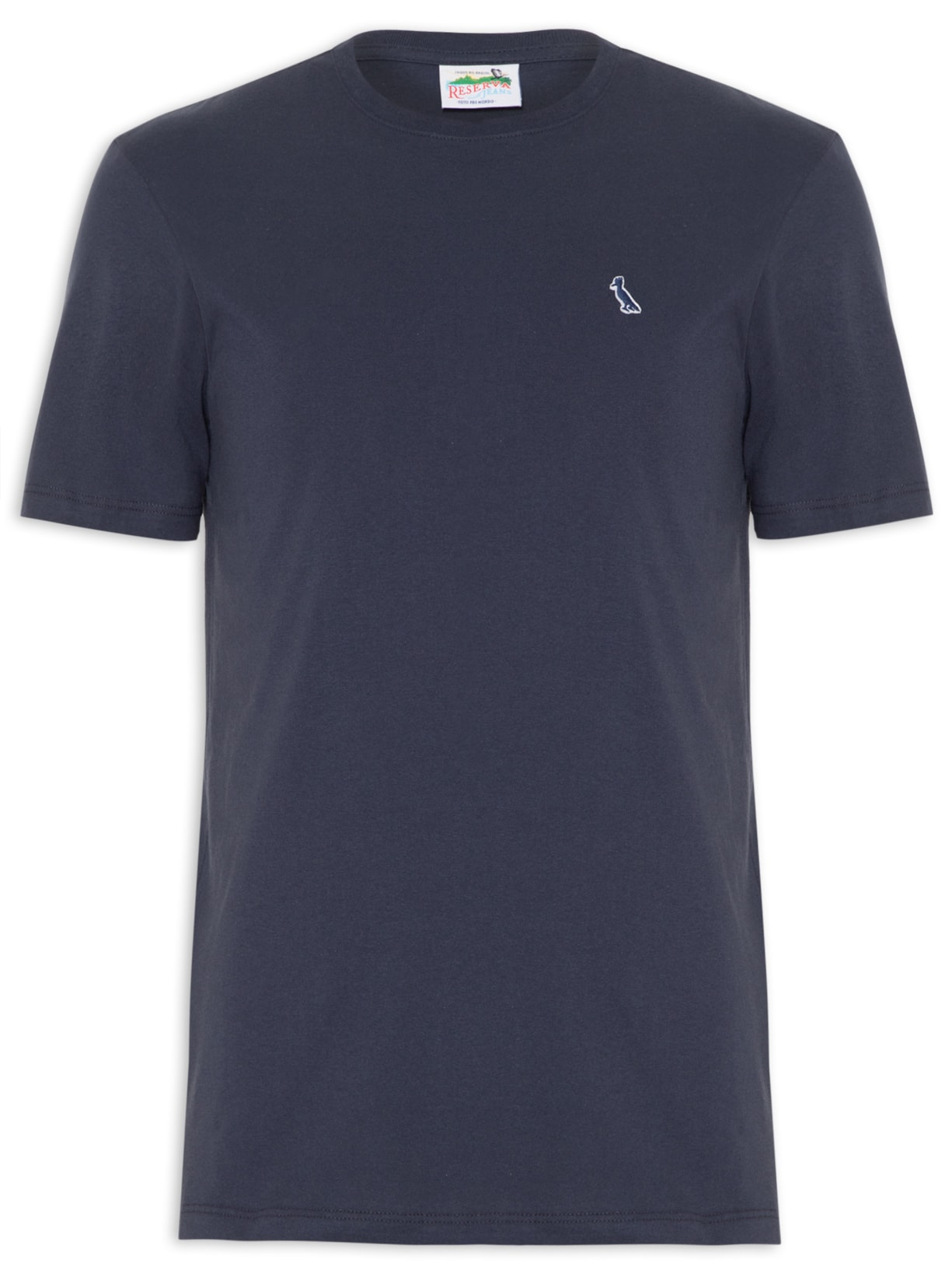 Camiseta Masculina Patch Rsv Jeans - Azul