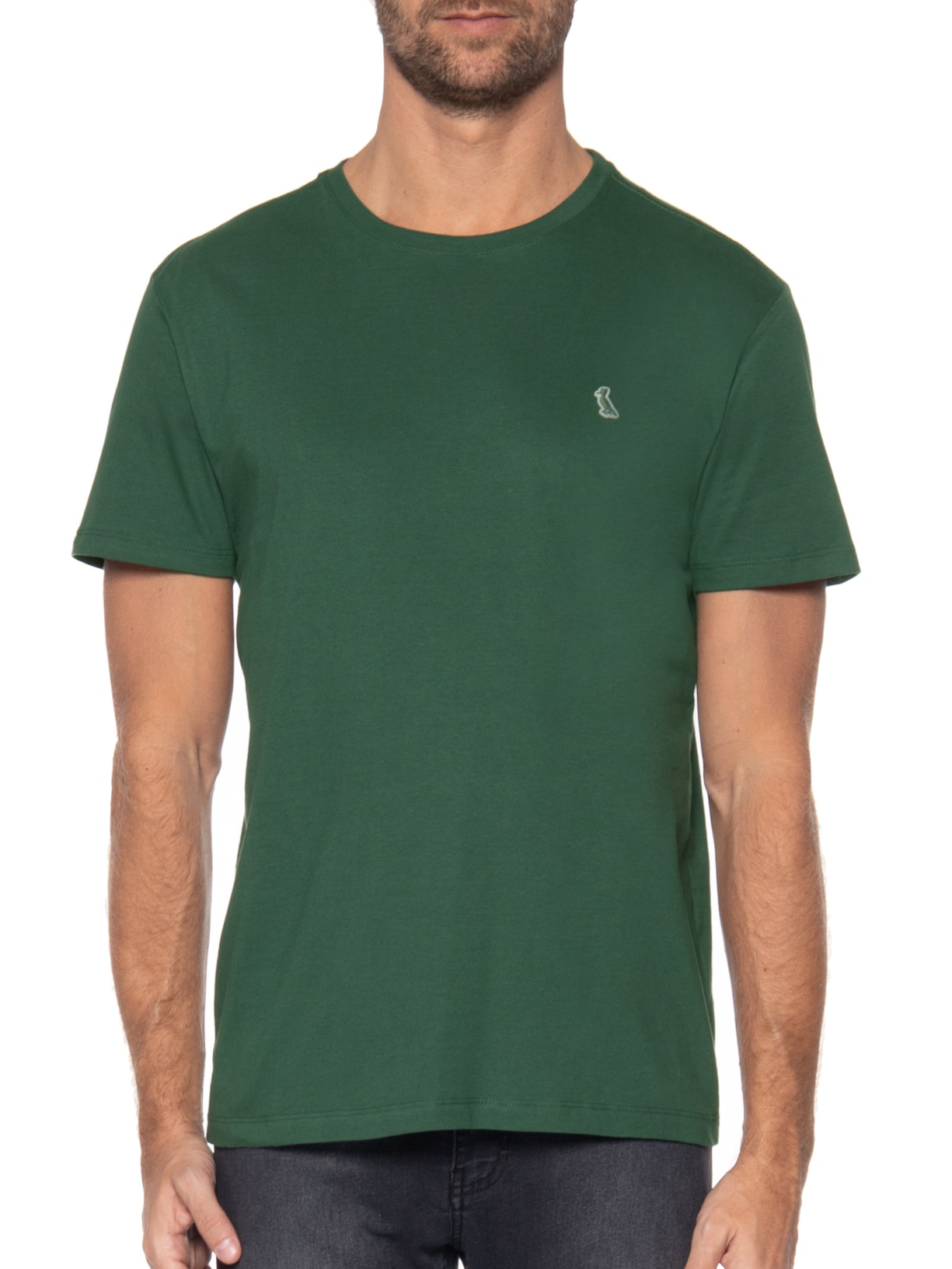 Camiseta Masculina Patch Verde Reserva