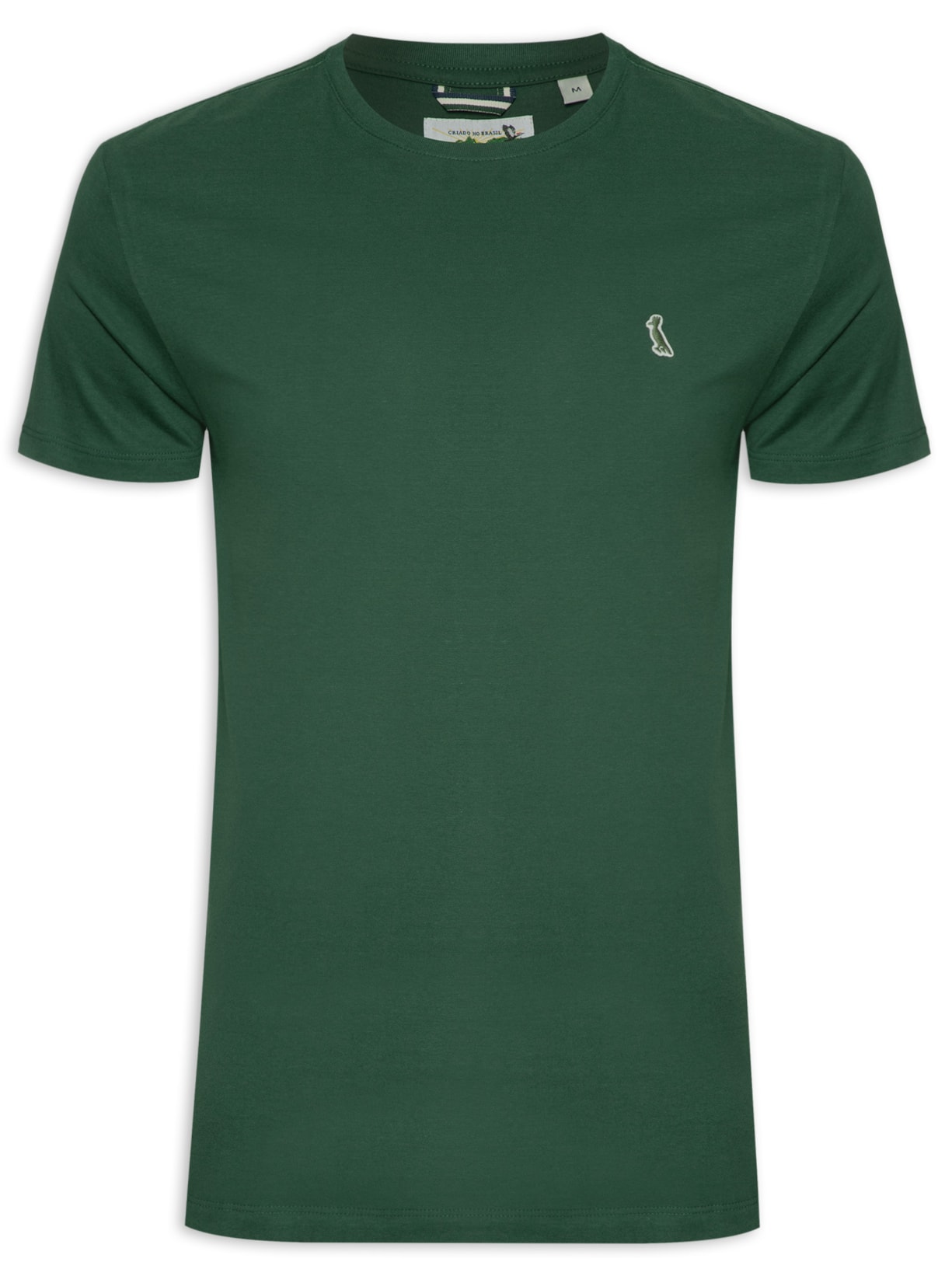 Camiseta Masculina Patch Verde Reserva
