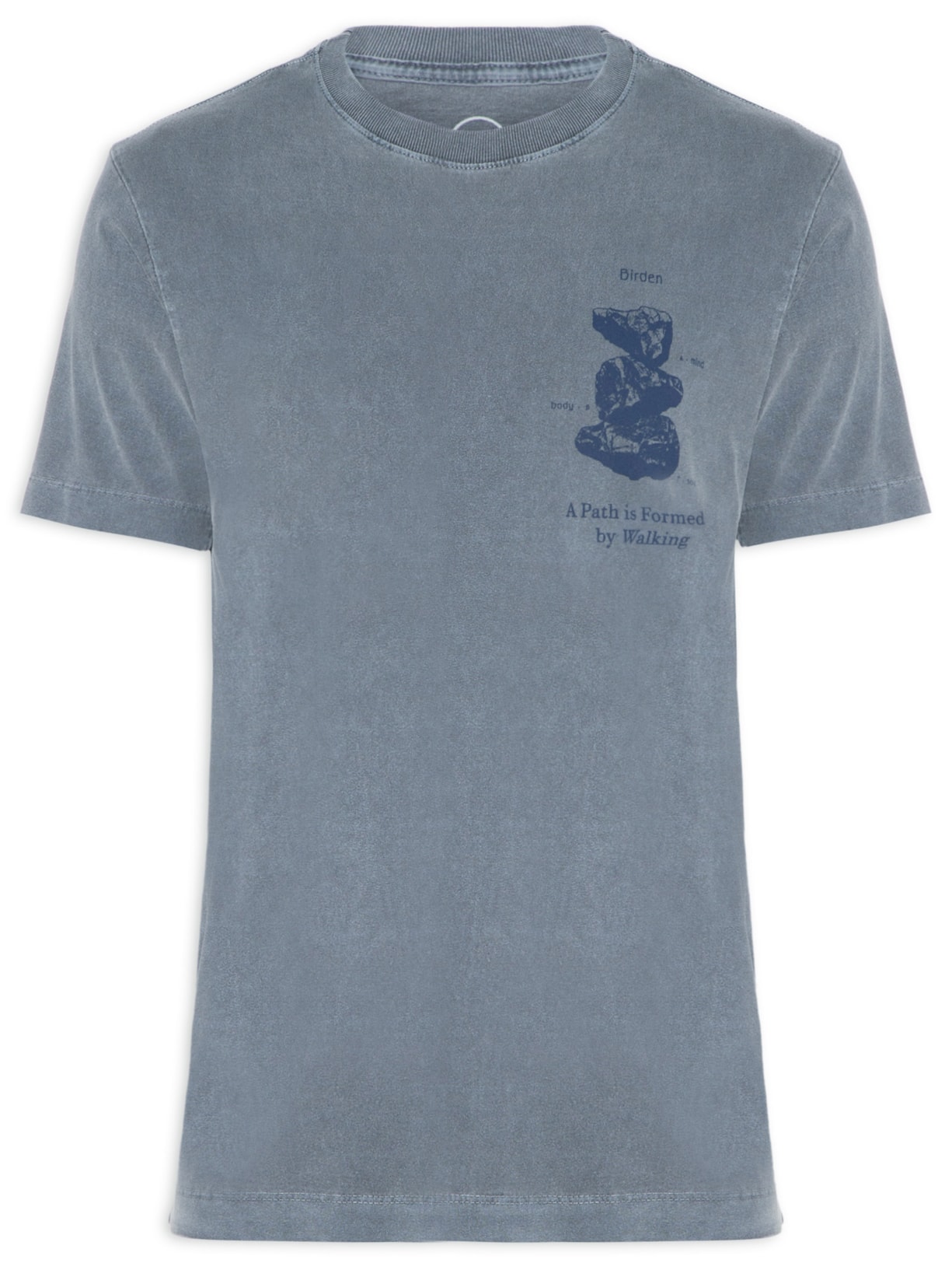 Camiseta Masculina Path - Azul