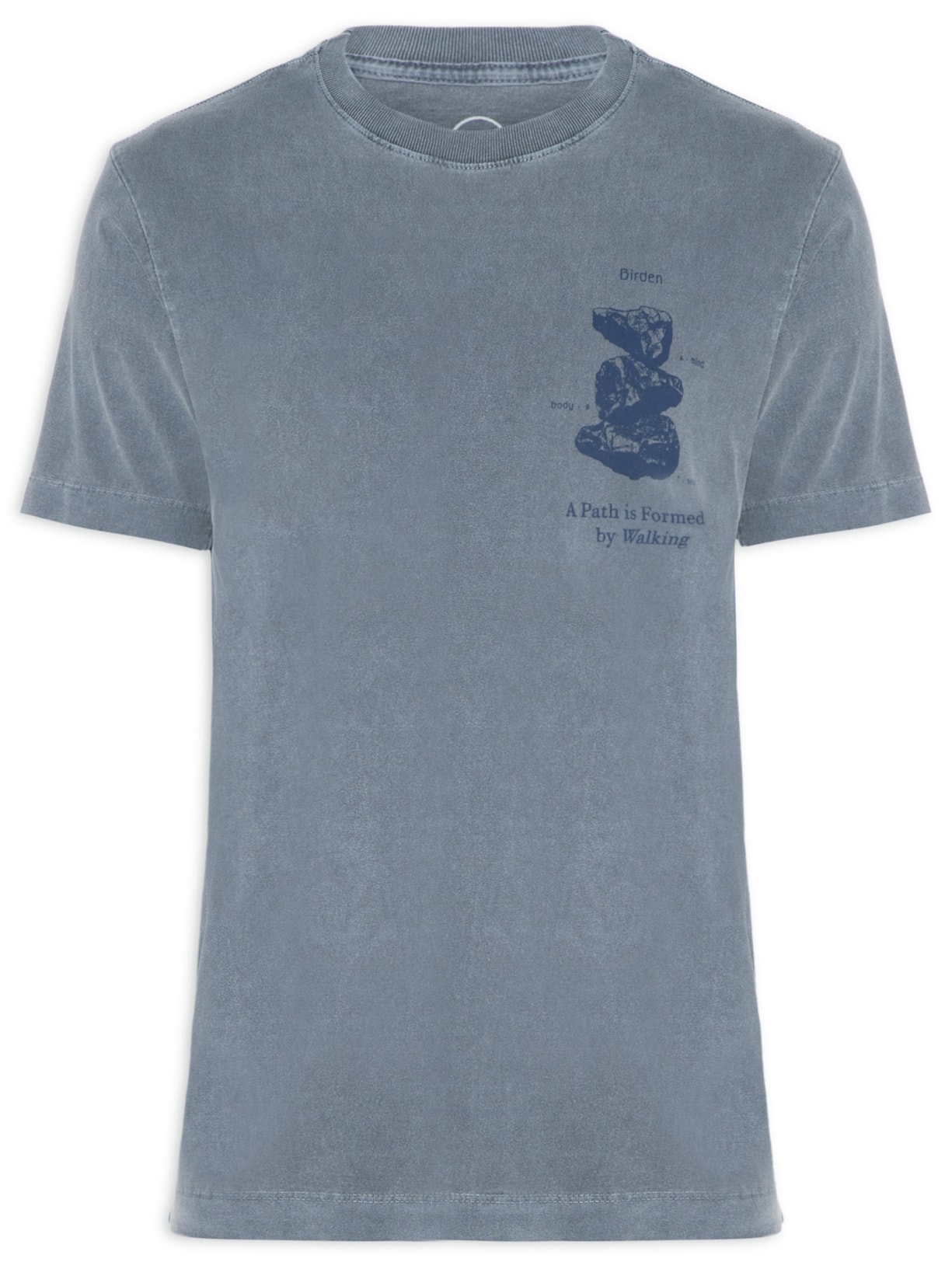 Camiseta Masculina Path - Azul