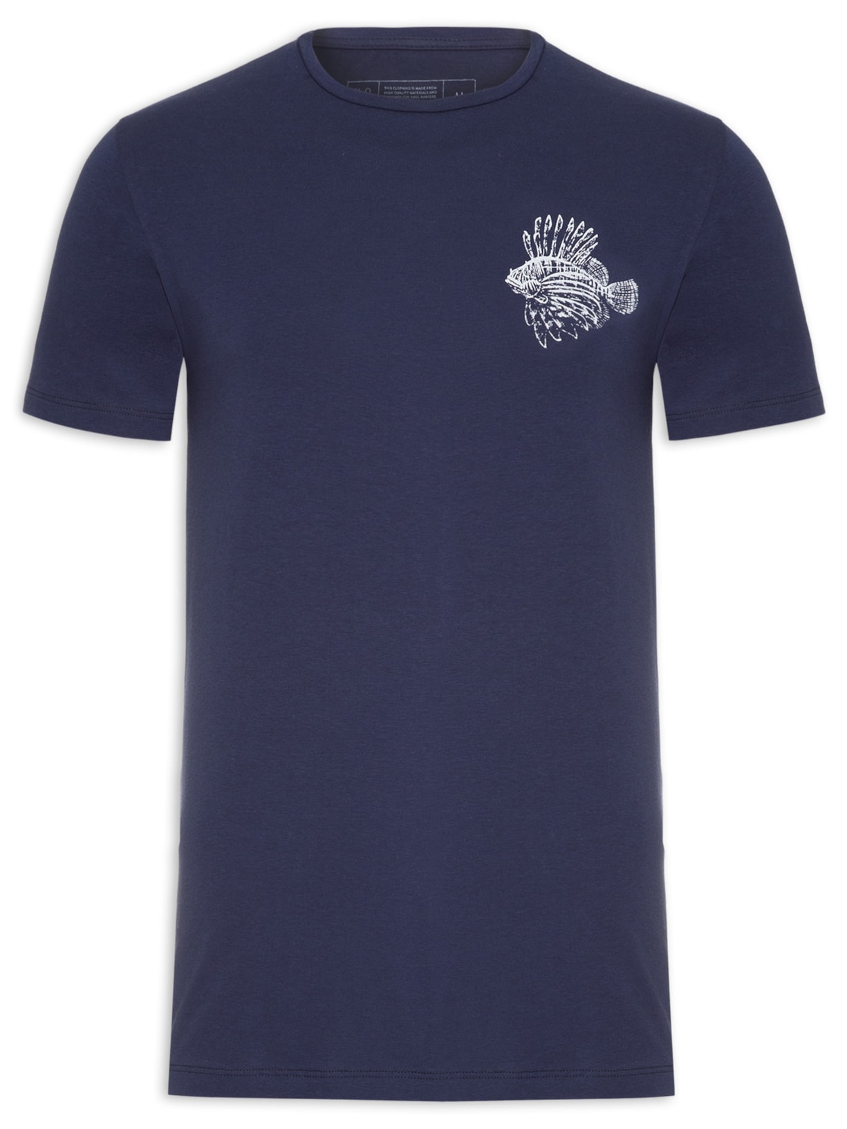 Camiseta Masculina - Peixe Leão