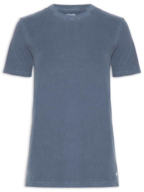 Camiseta Masculina Peixes - Azul