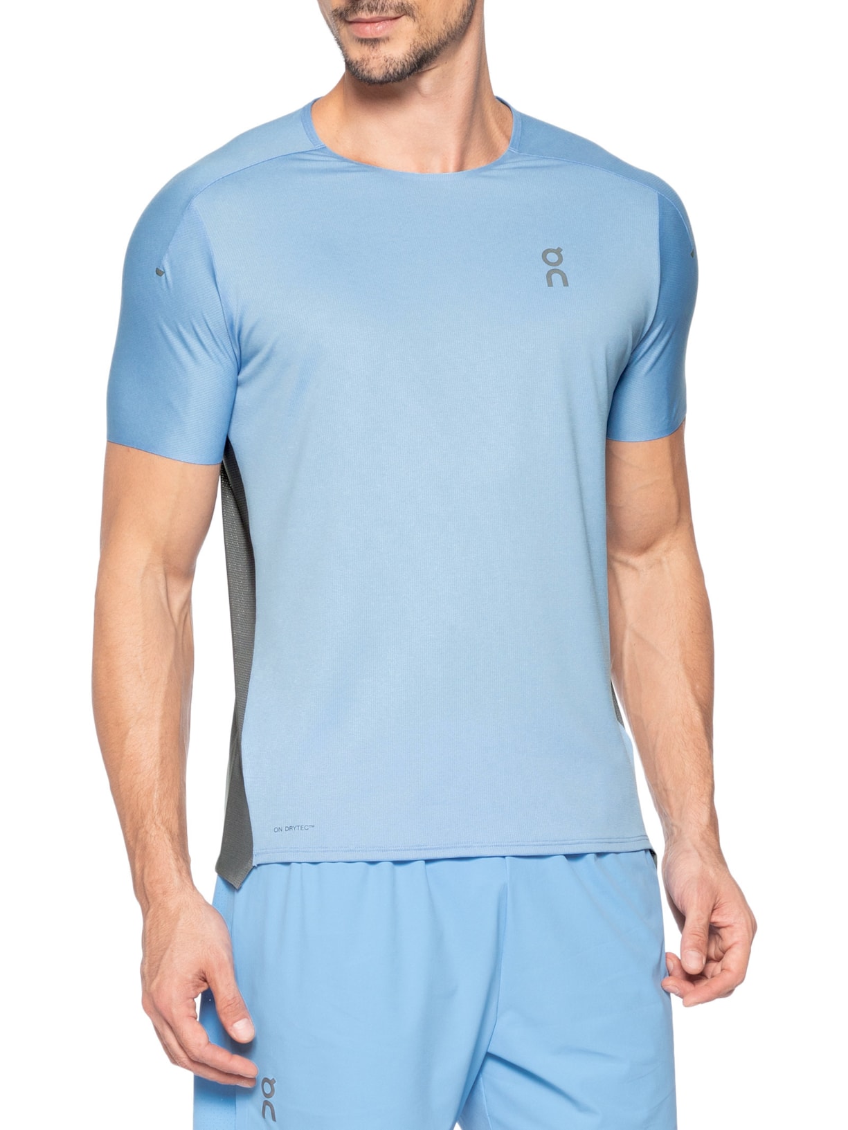 Camiseta Masculina Performance-T Azul On Running