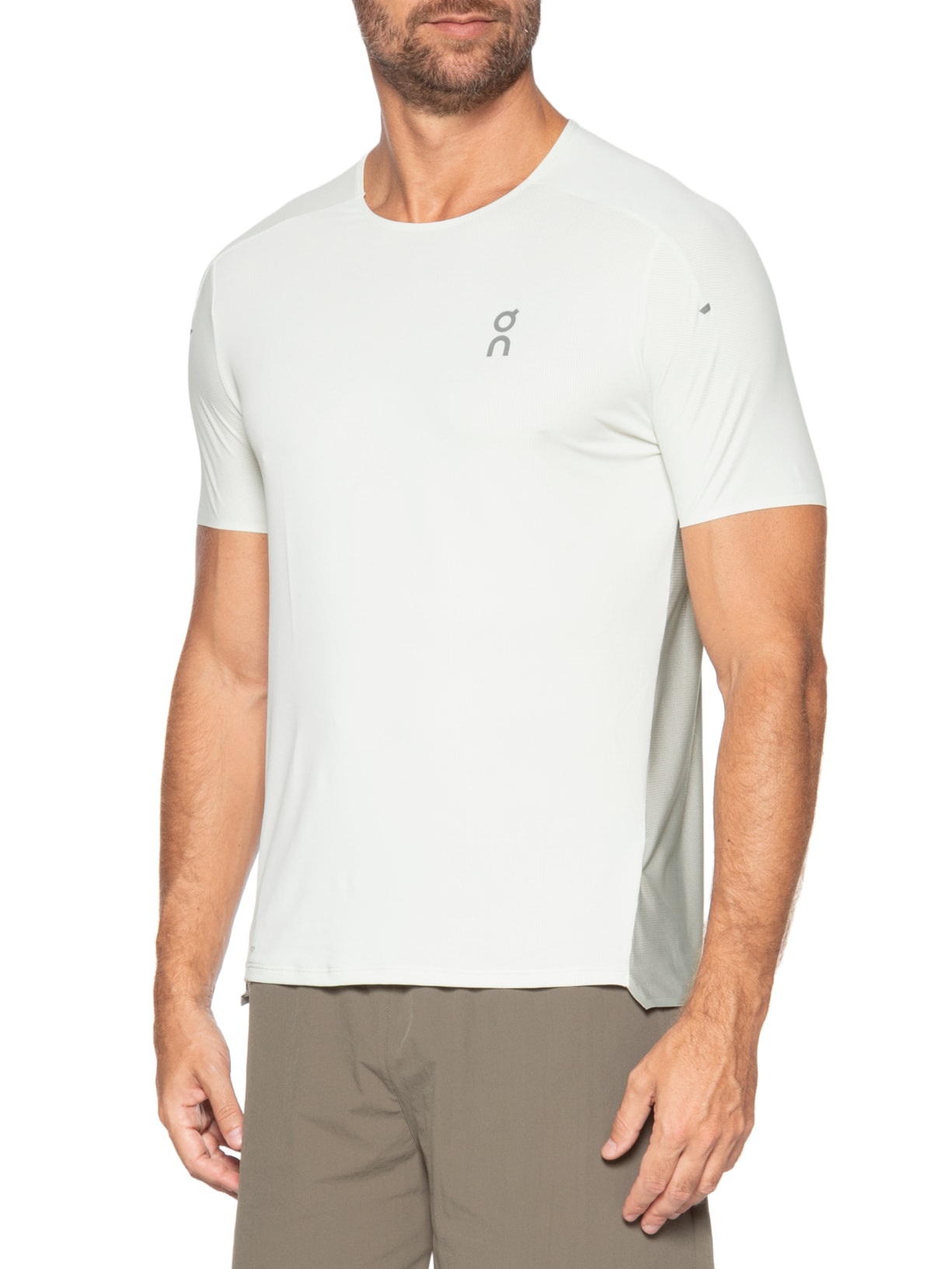 Camiseta Masculina Performance-T Branco On Running