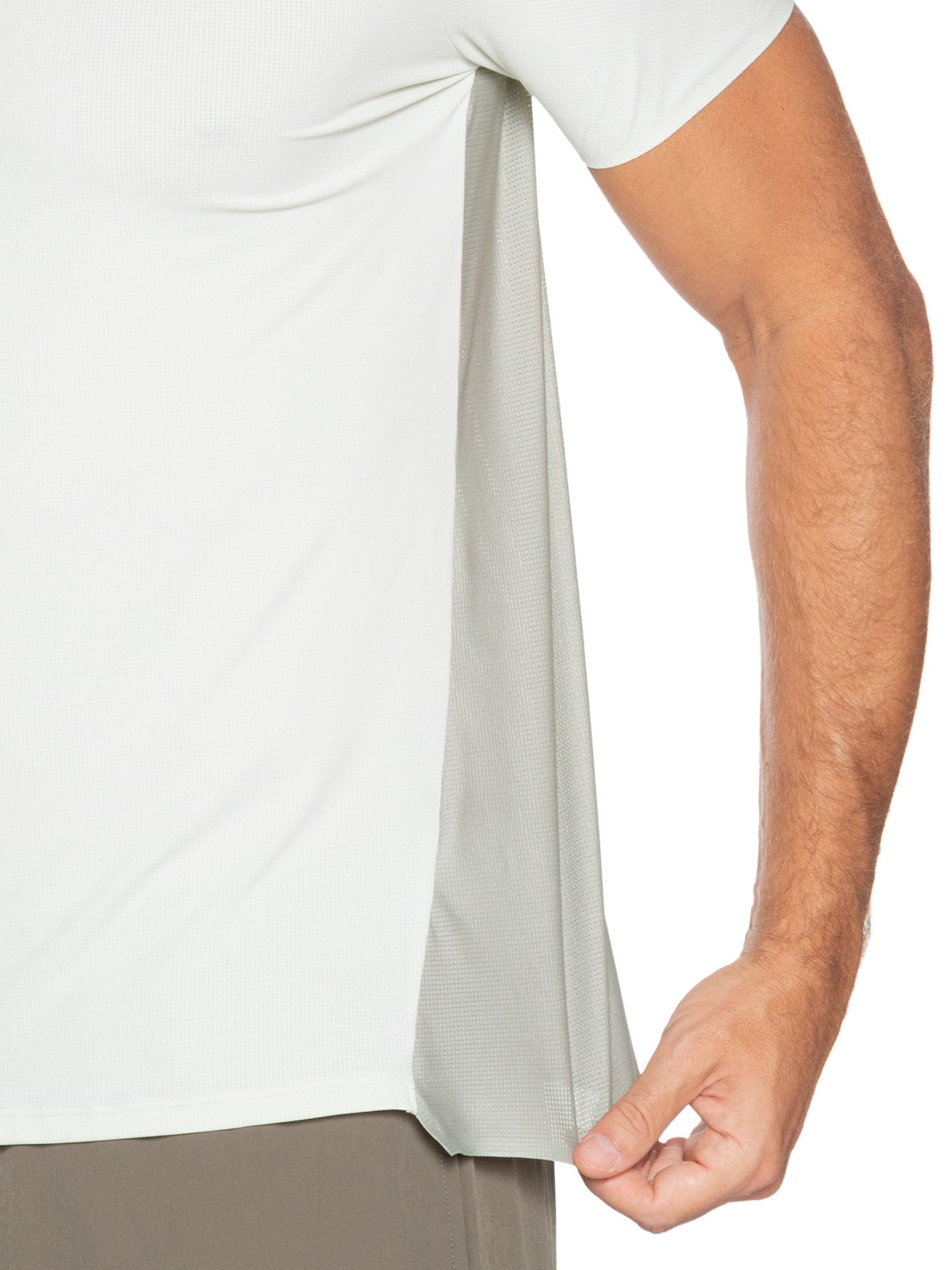 Camiseta Masculina Performance-T Branco On Running