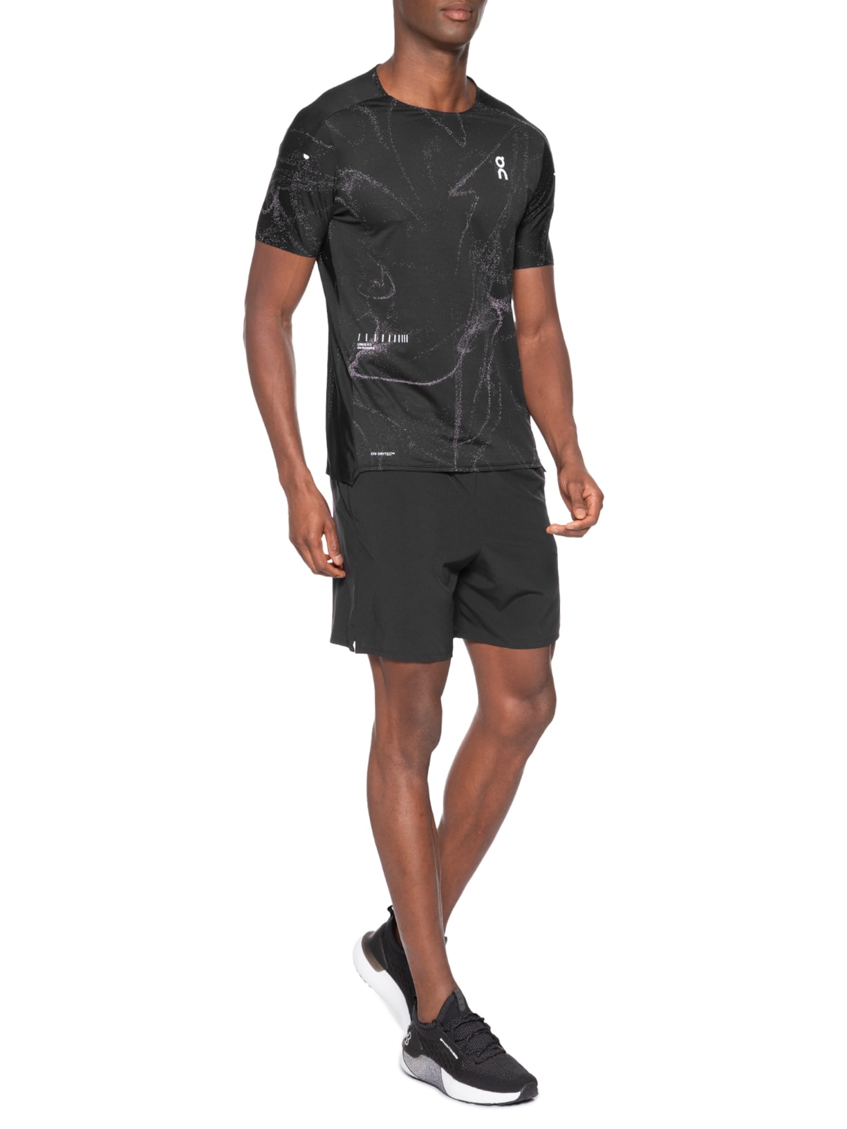 Camiseta Masculina Performance T-Lumos Preto On Running