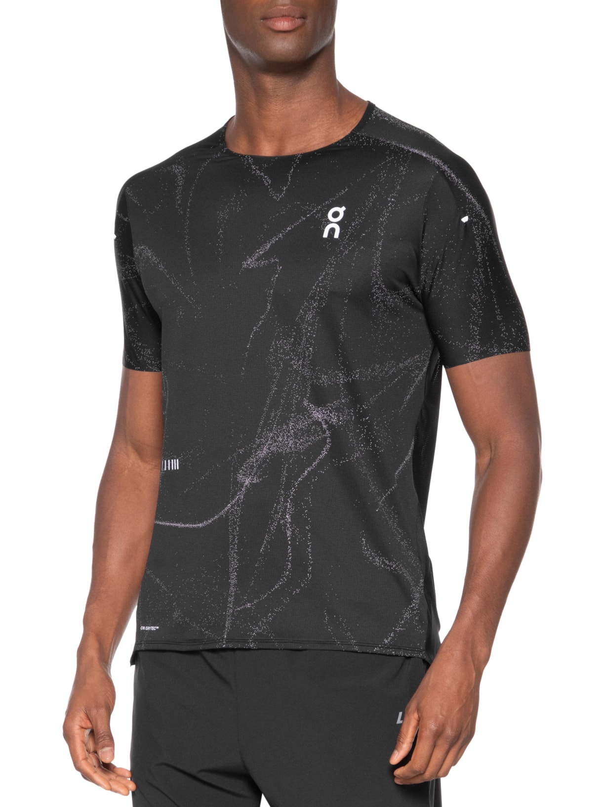 Camiseta Masculina Performance T-Lumos Preto On Running