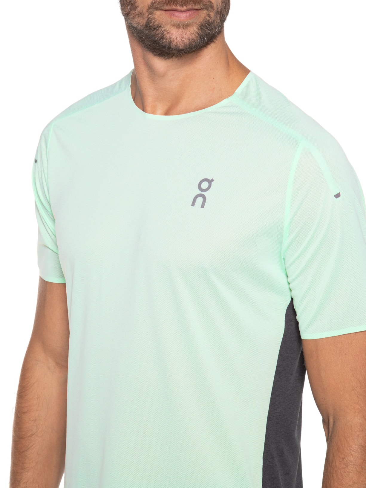 Camiseta Masculina Performance-t Verde On Running
