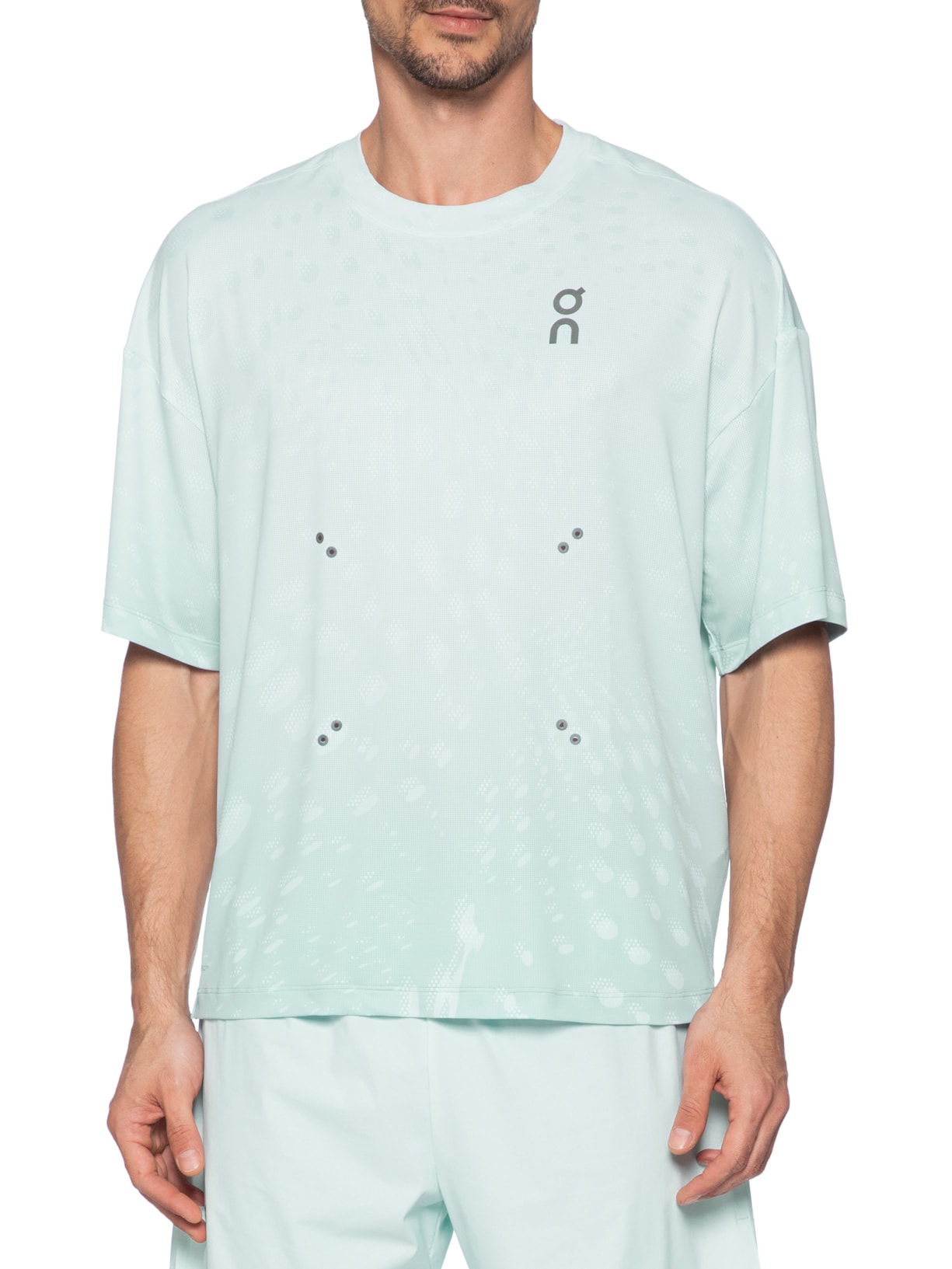 Camiseta Masculina Performance Volt-T 1 Azul On Running
