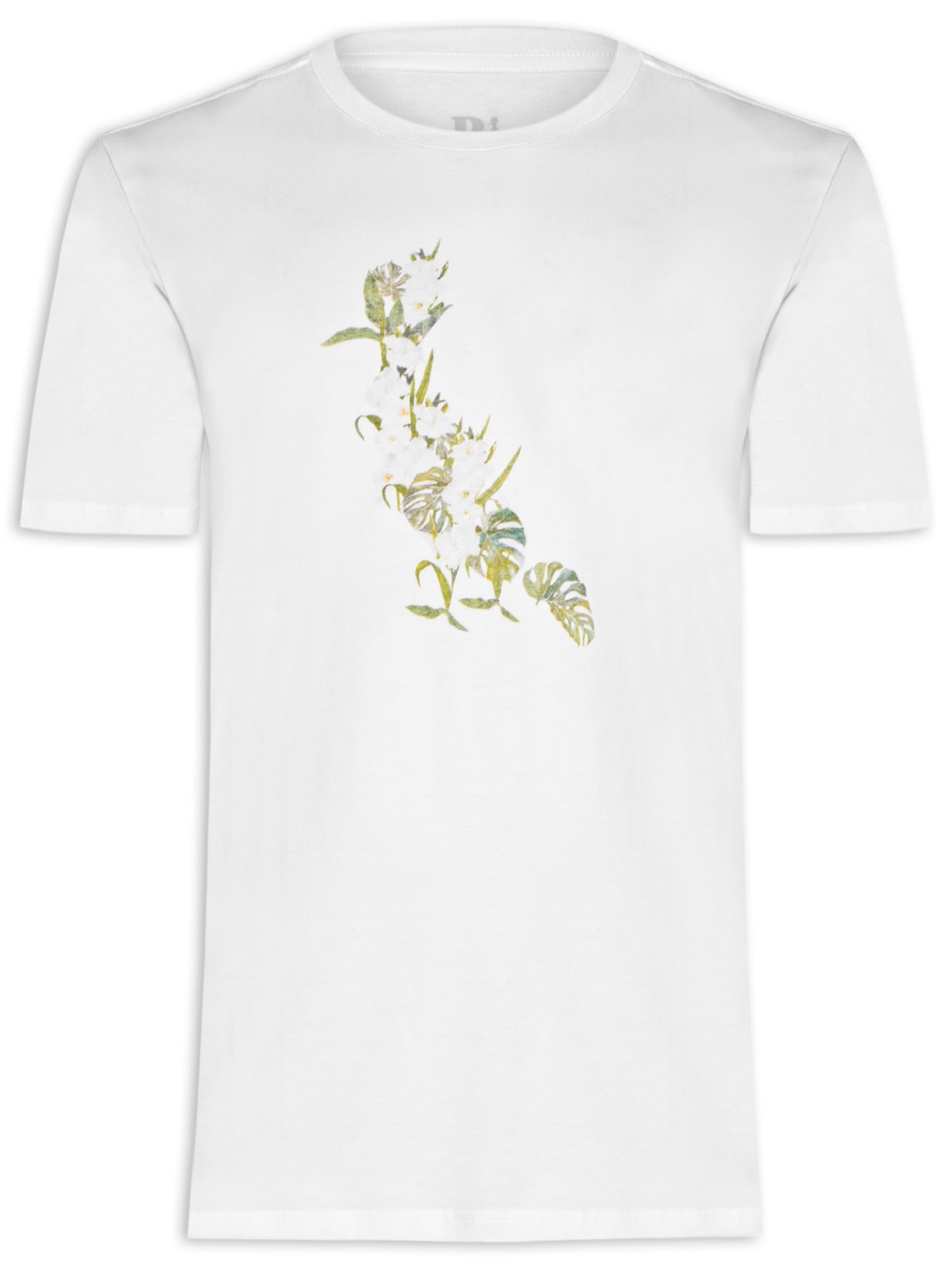 Camiseta Masculina Pica Pau Palmas Fresh - Branco