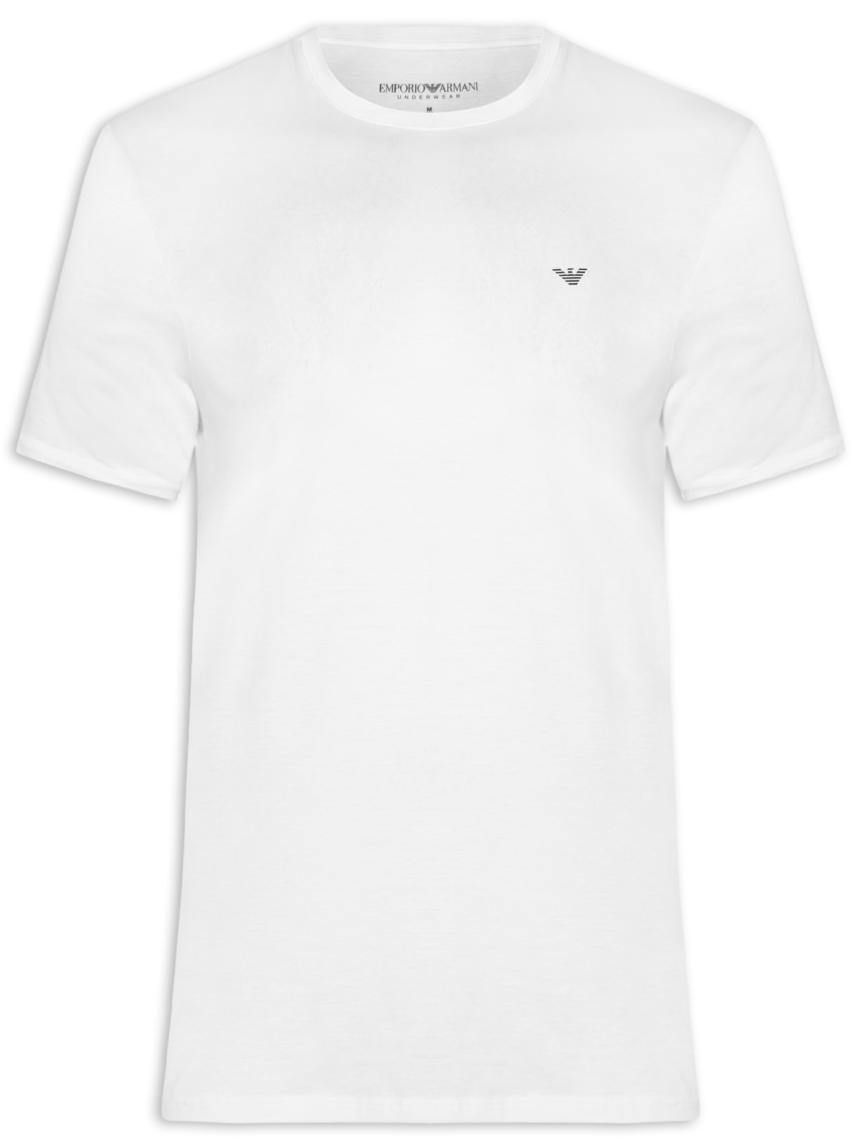 Camiseta Masculina Pijama Mc Branco Emporio Armani Bodywear