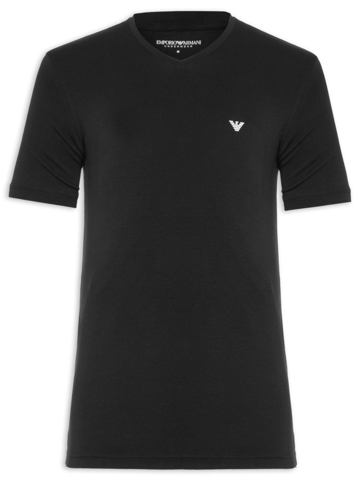 Camiseta Masculina Pijama Mc Parte Alta Sleeve - Preto