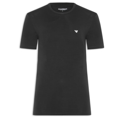 Camiseta Masculina Pijama Mc - Preto