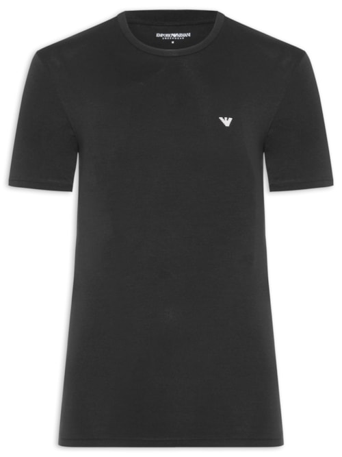 Camiseta Masculina Pijama Mc - Preto
