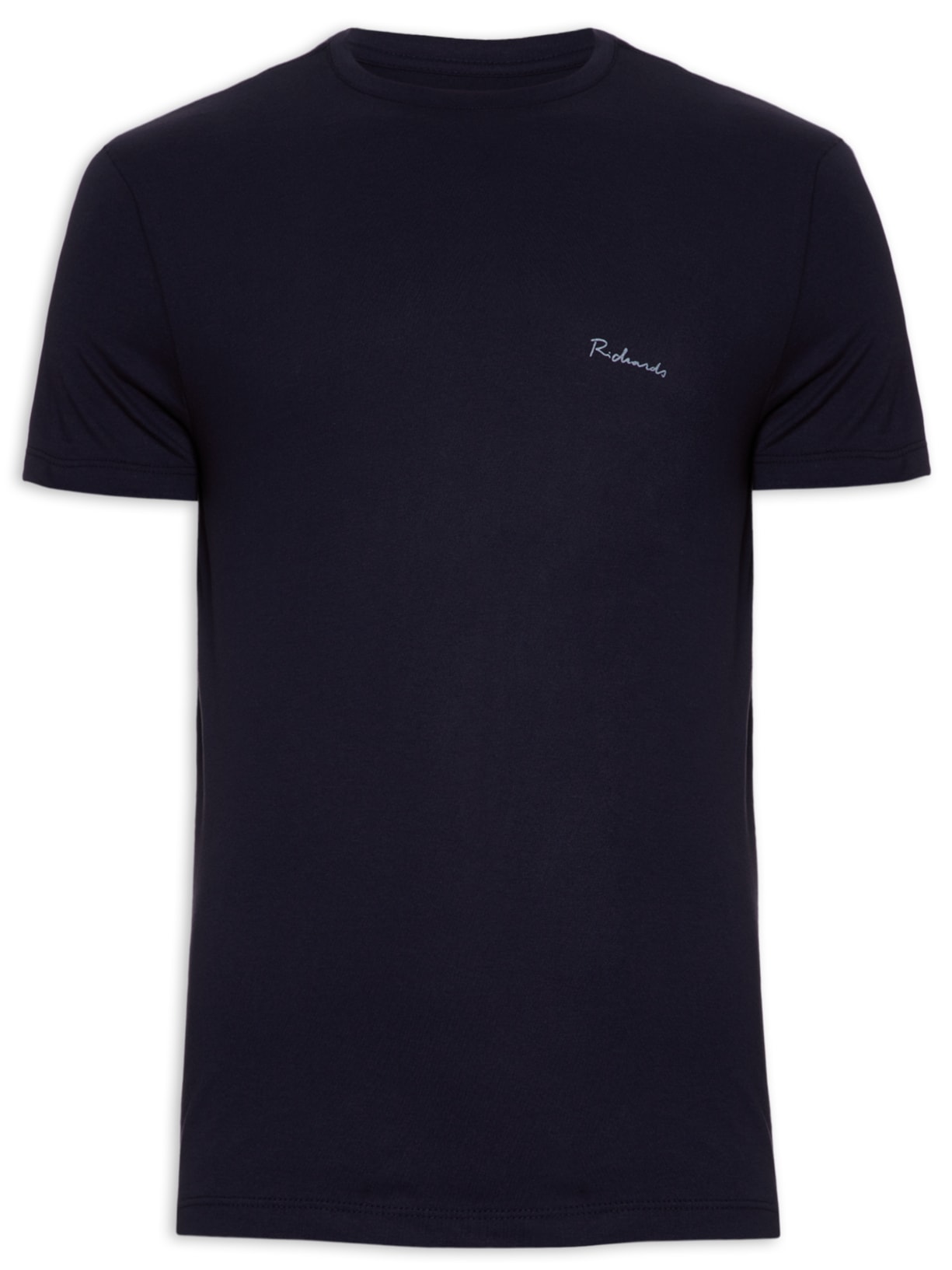 Camiseta Masculina Pima Basic - Azul