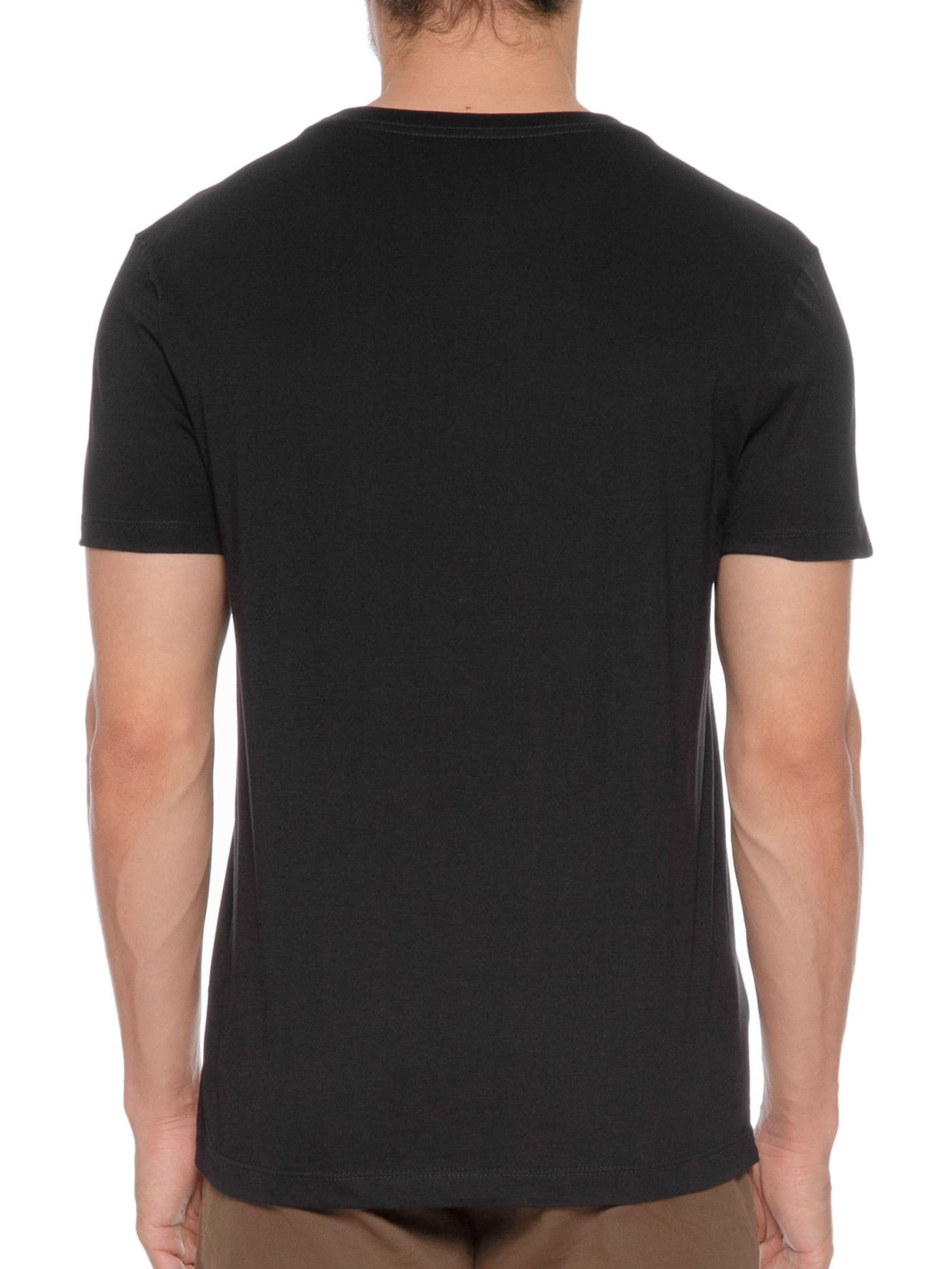 Camiseta Masculina Pima Basic Preto Richards