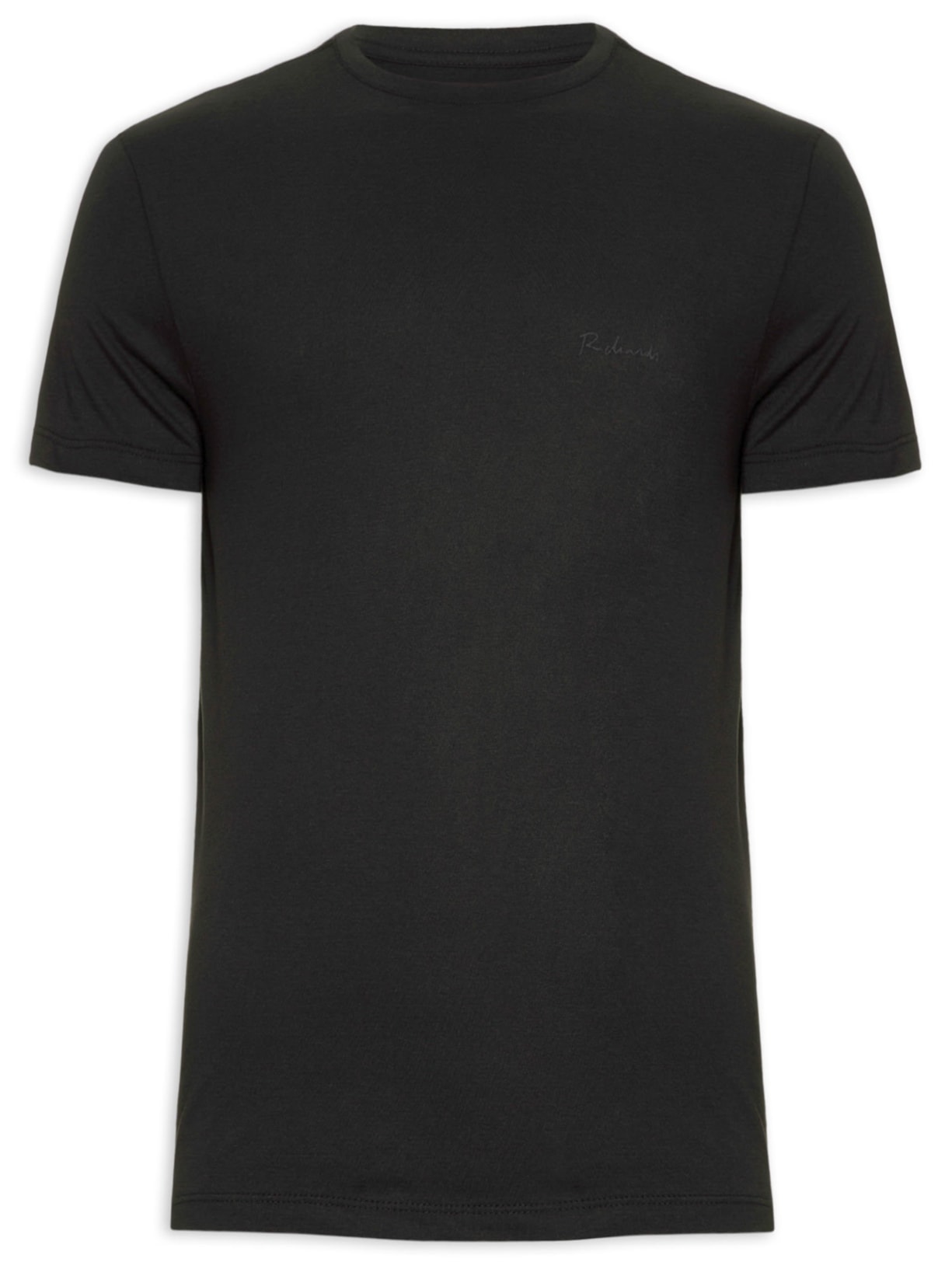 Camiseta Masculina Pima Basic - Preto