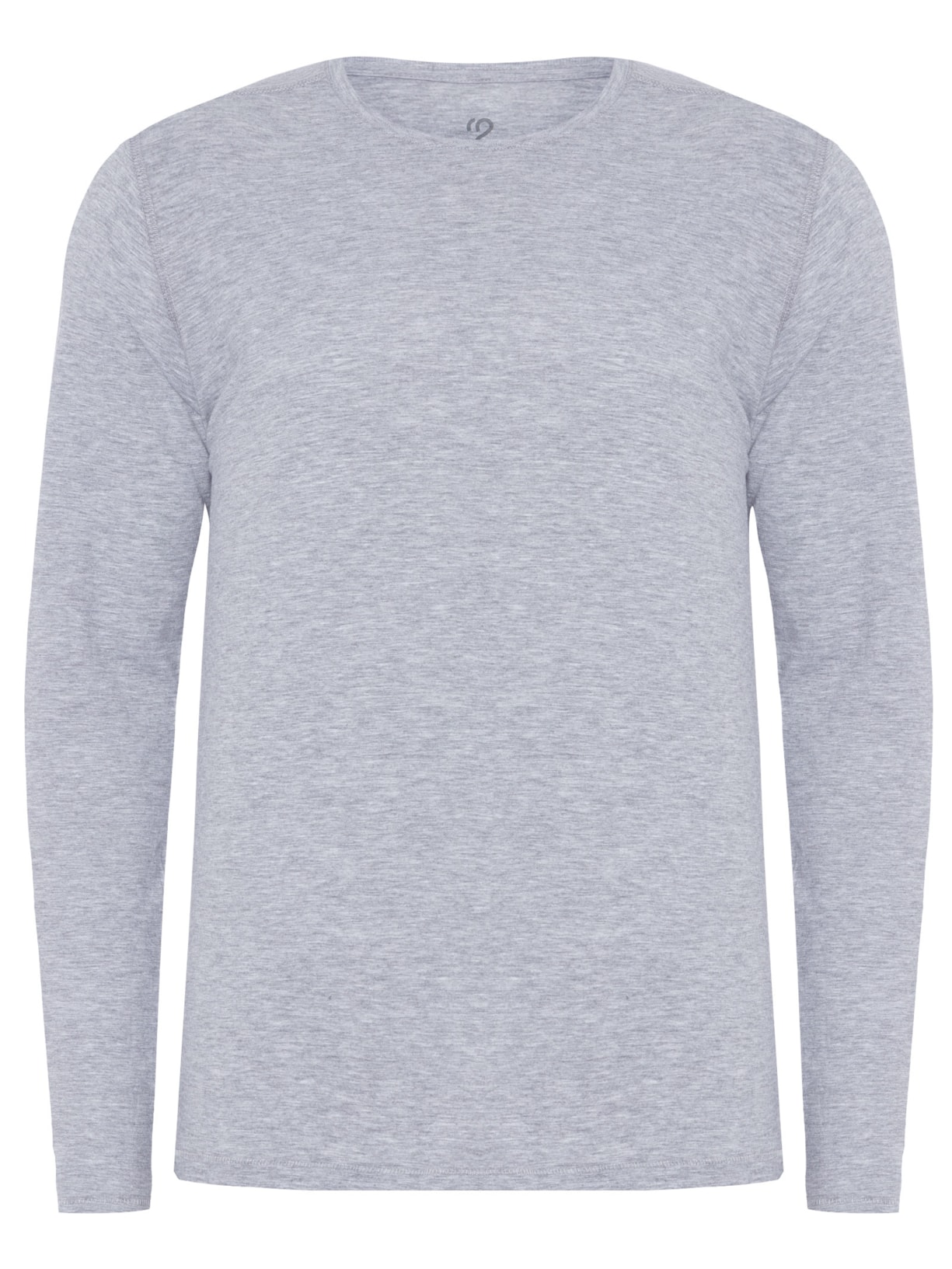 Camiseta Masculina Pima Berlim Gola Careca Regular Fit - Cinza