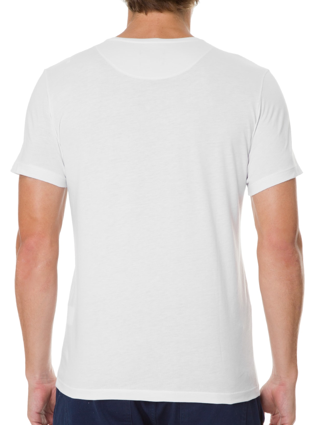 Camiseta Masculina Pima Branco Sergio K